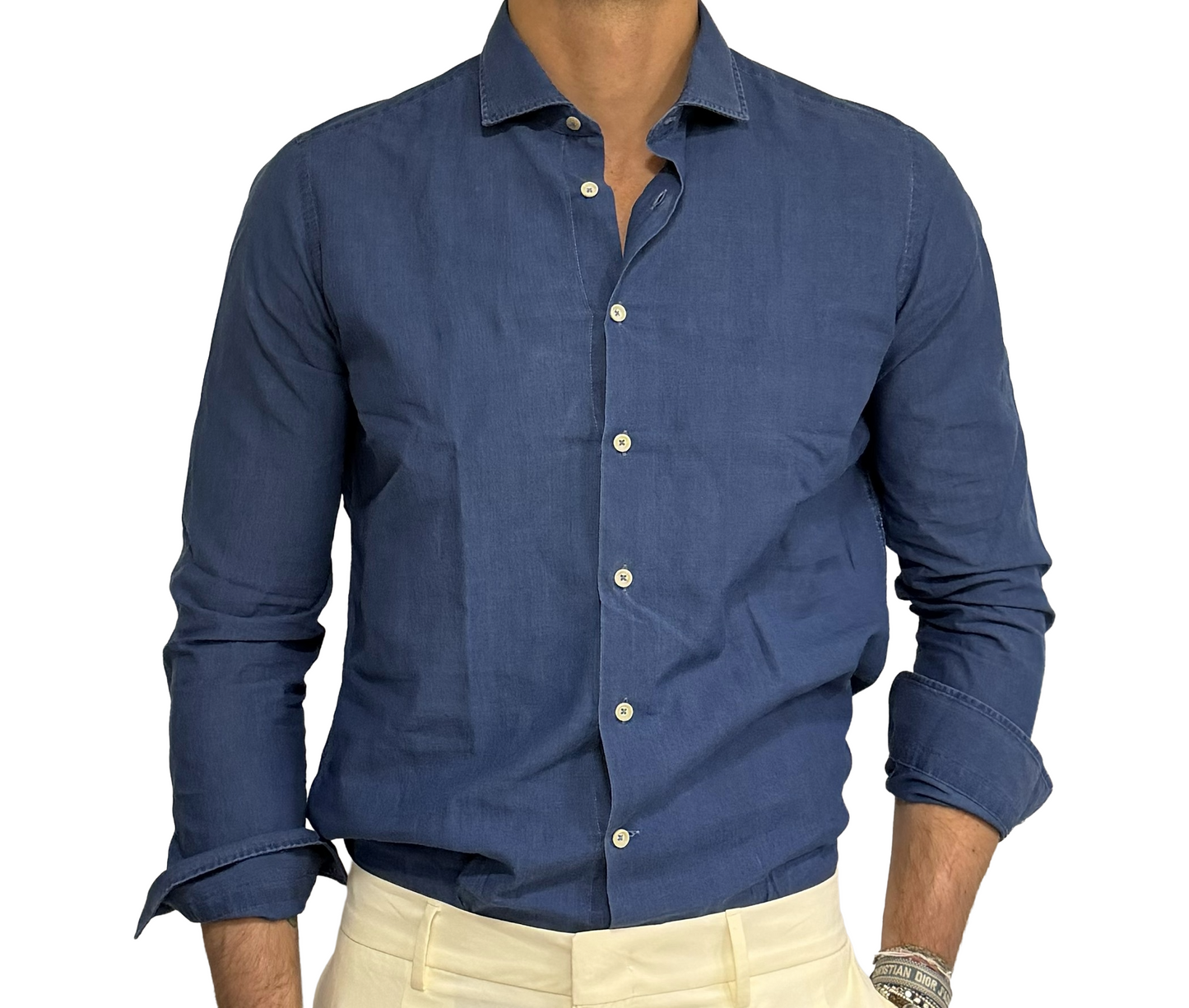 Camicia in mussola di cotone