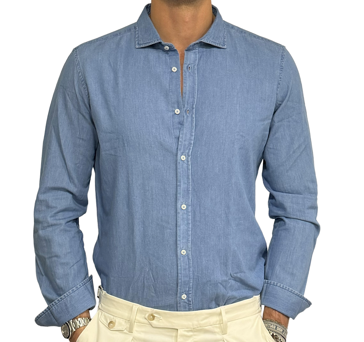Camicia denim Montedoglio