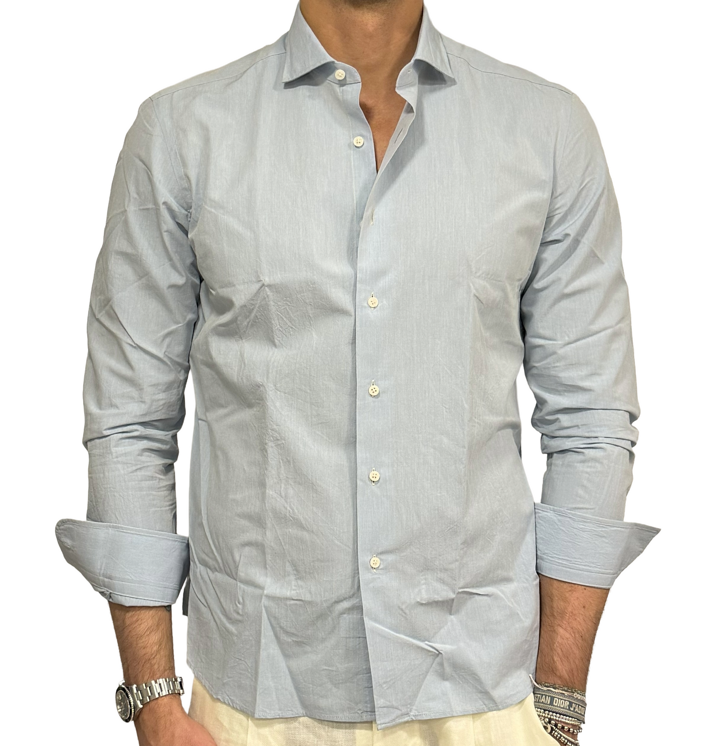 Camicia puro cotone Montedoglio