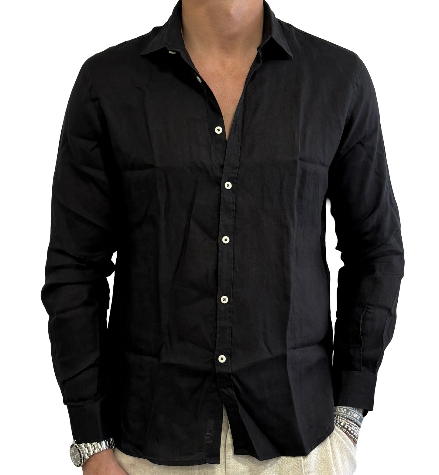 Camicia puro lino