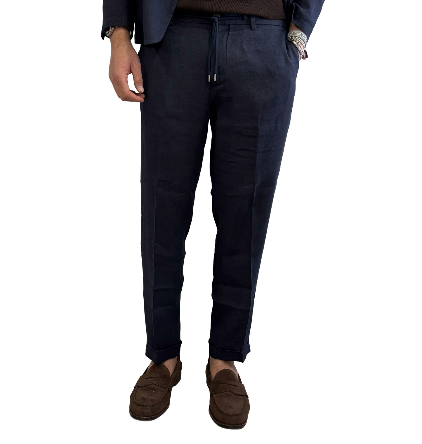 Pantalone puro lino Outfit
