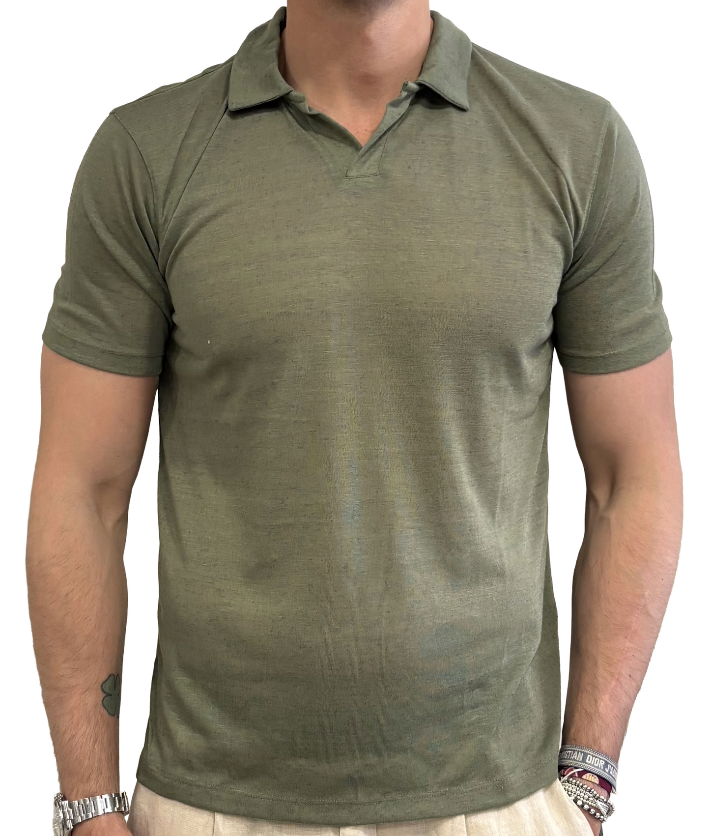 Polo derby misto lino