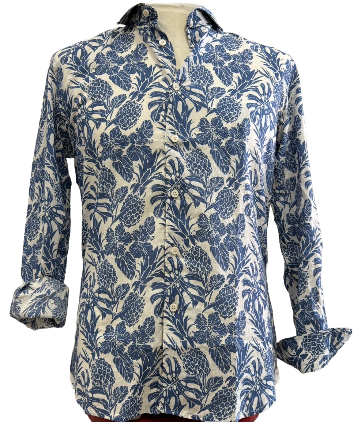 Camicia lino e cotone