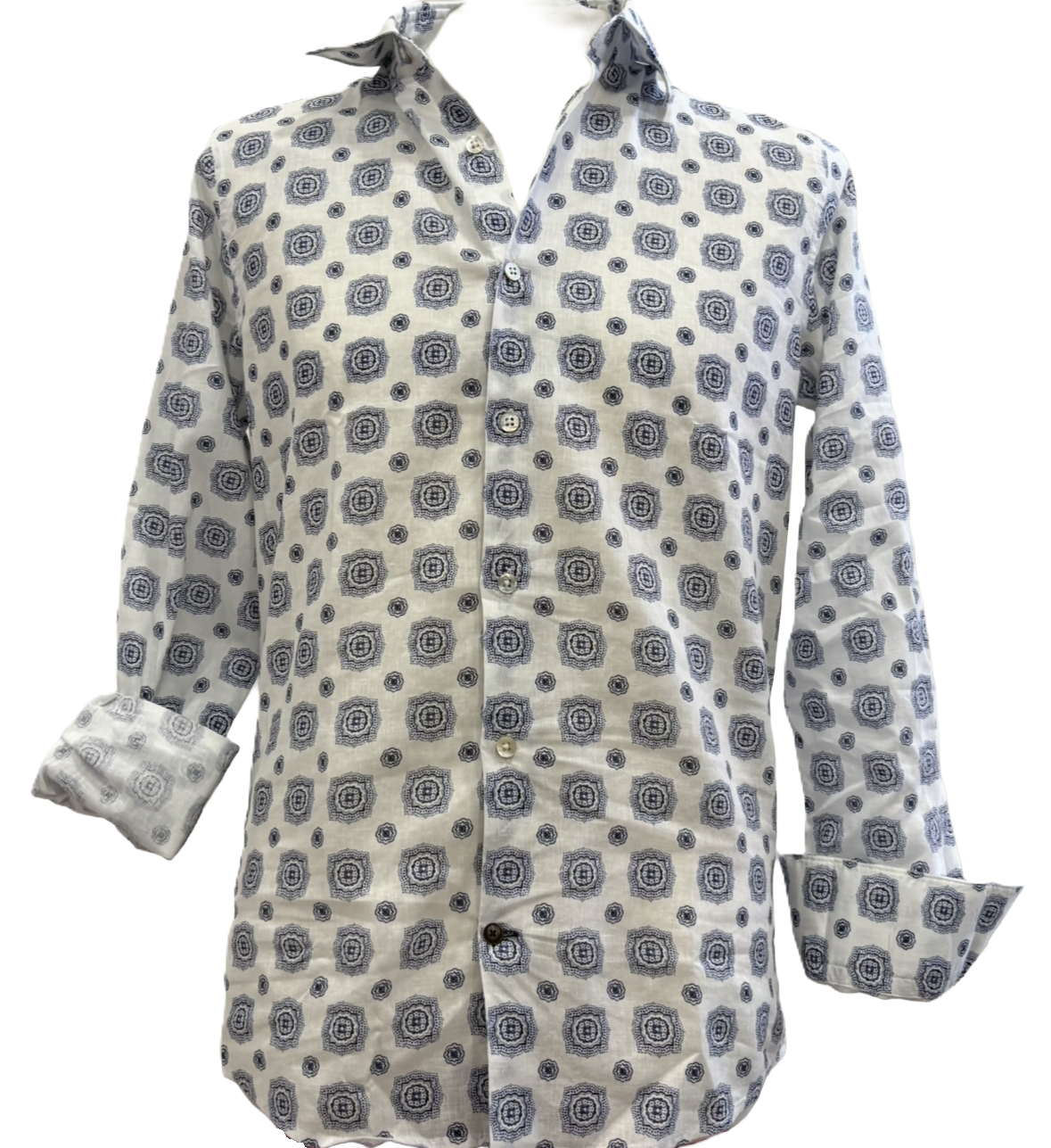 Camicia Alley Docks lino e cotone