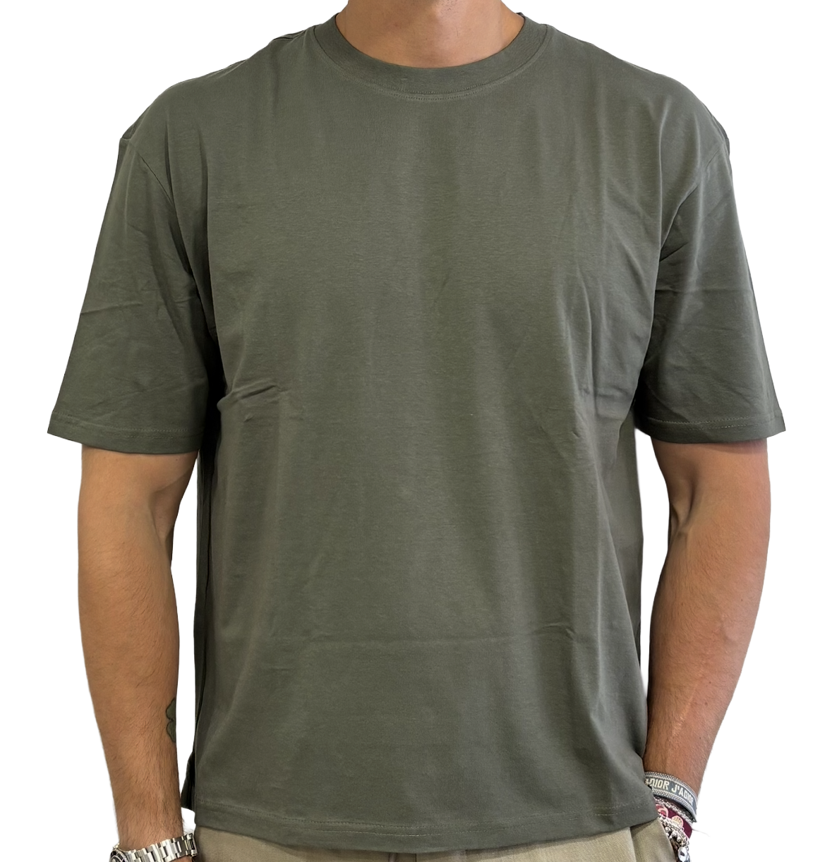 T-shirt over puro cotone