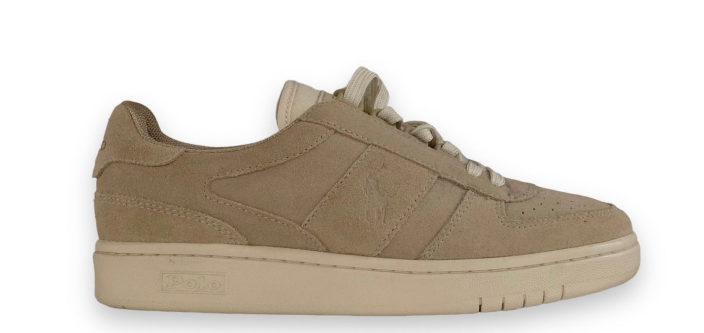 Sneaker Polo Ralph Lauren Court basse in camoscio