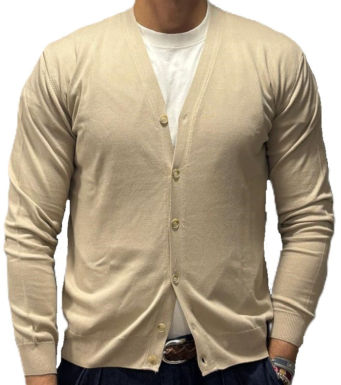 Cardigan puro cotone
