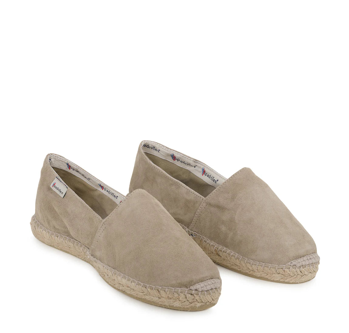 Espadrilles scamosciata in pelle