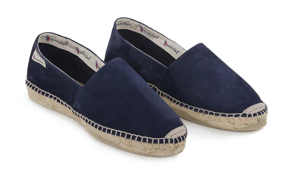 Espadrilles scamosciata in pelle