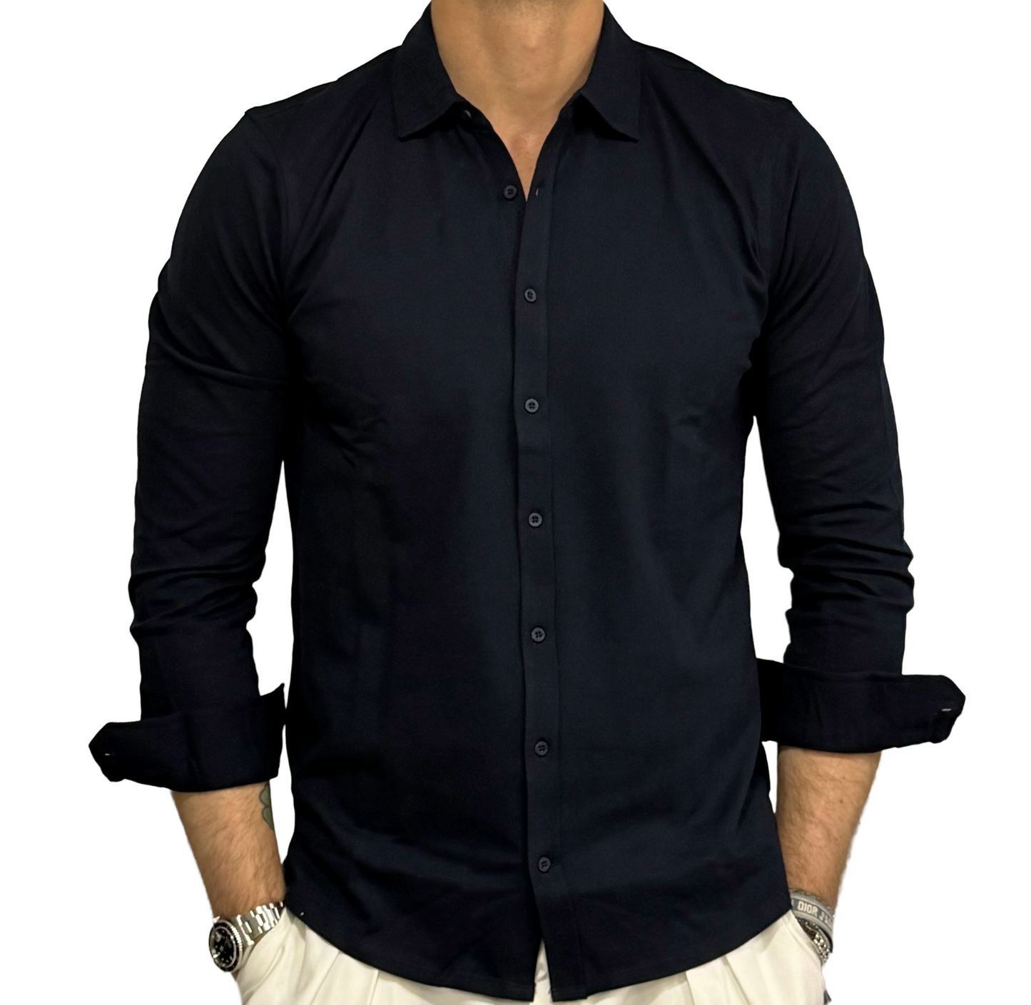Polo camicia in piquet