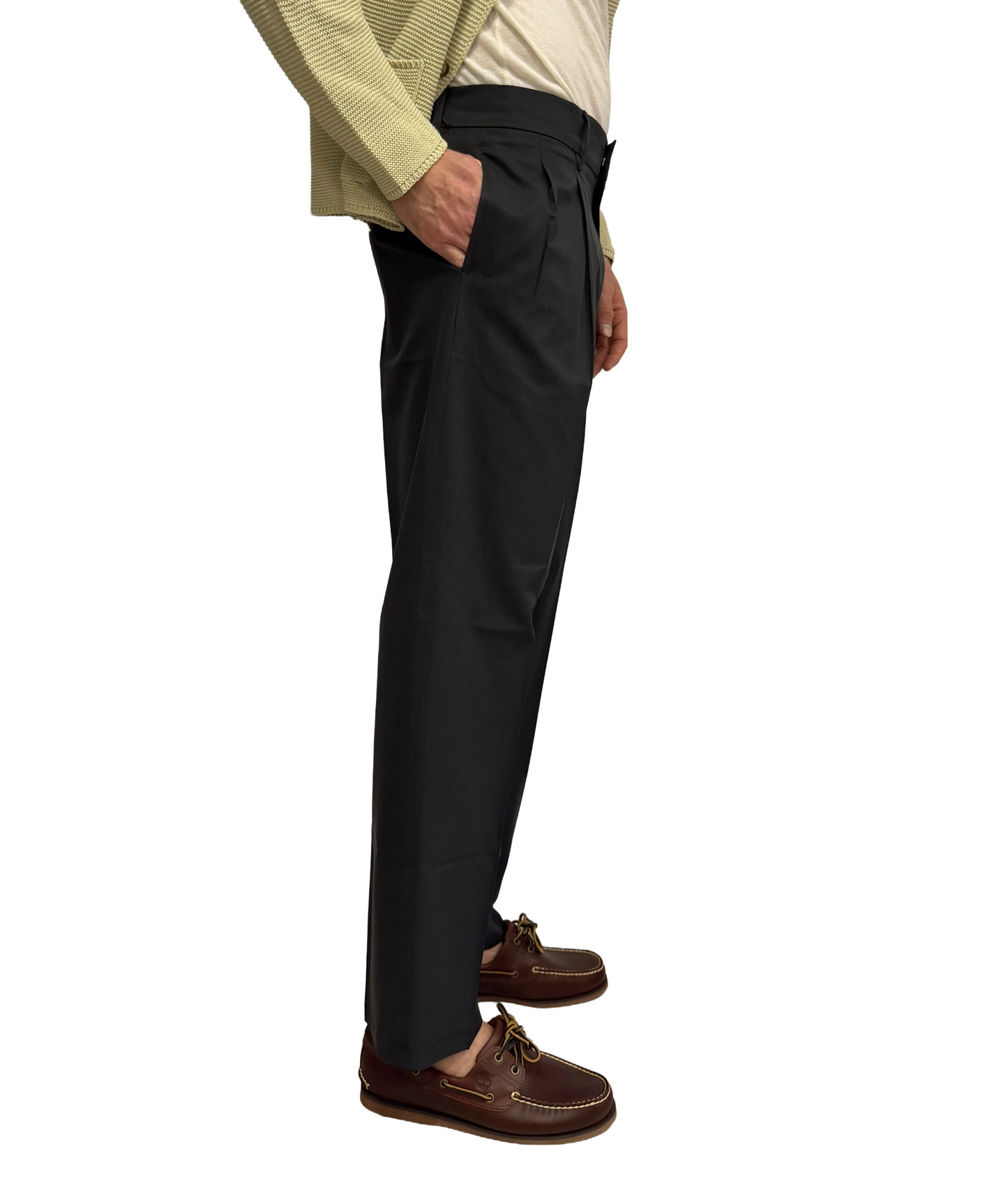 Pantalone wide leg Paul Miranda in cotone