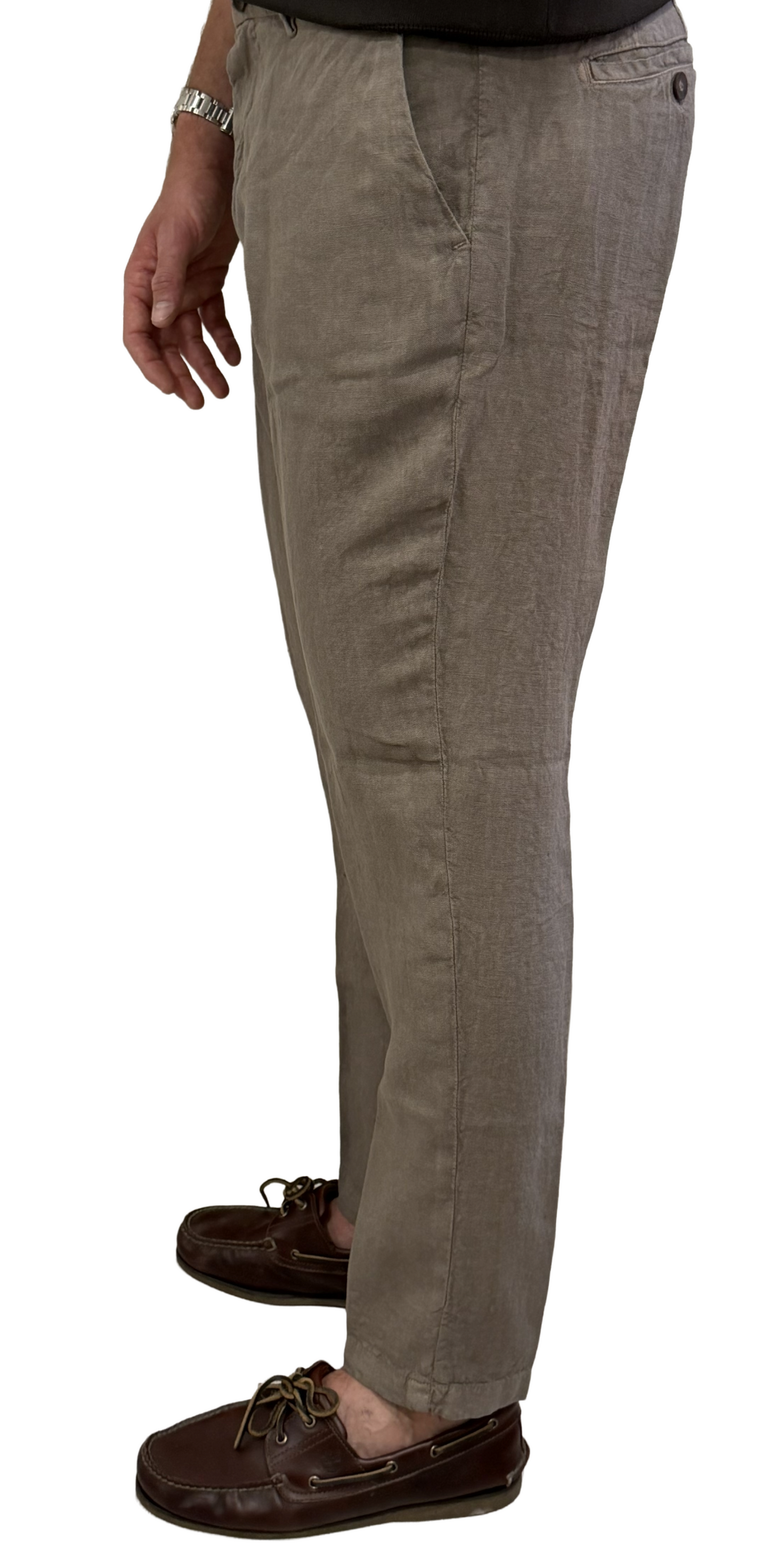 Pantalone puro lino