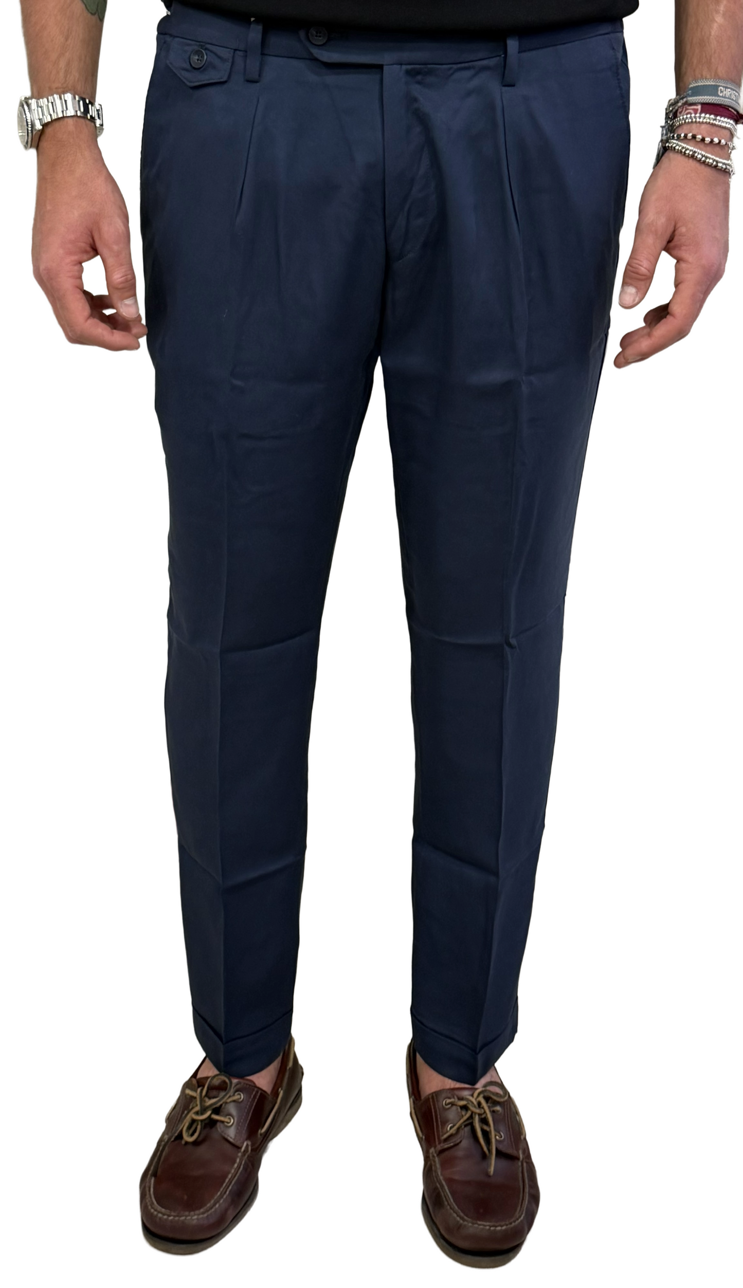 Pantalone sartoriale Paul Miranda in Lyocell