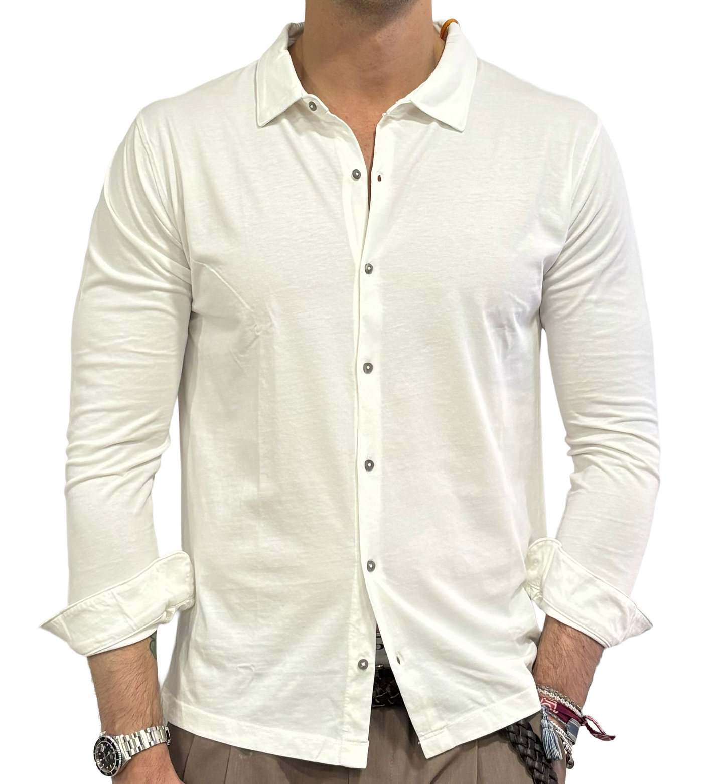 Polo camicia Homeward in jersey