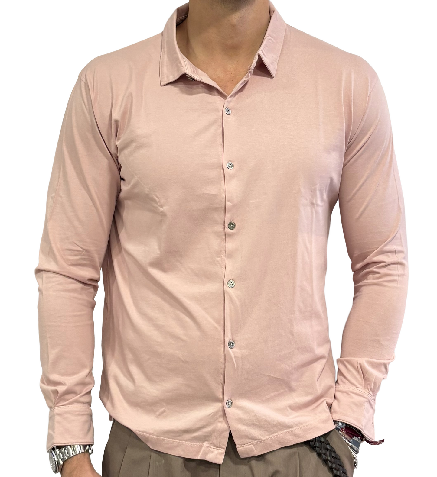 Polo camicia Homeward in jersey