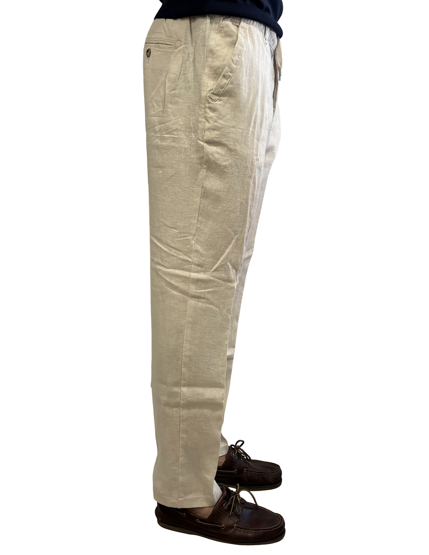 Pantalone puro lino