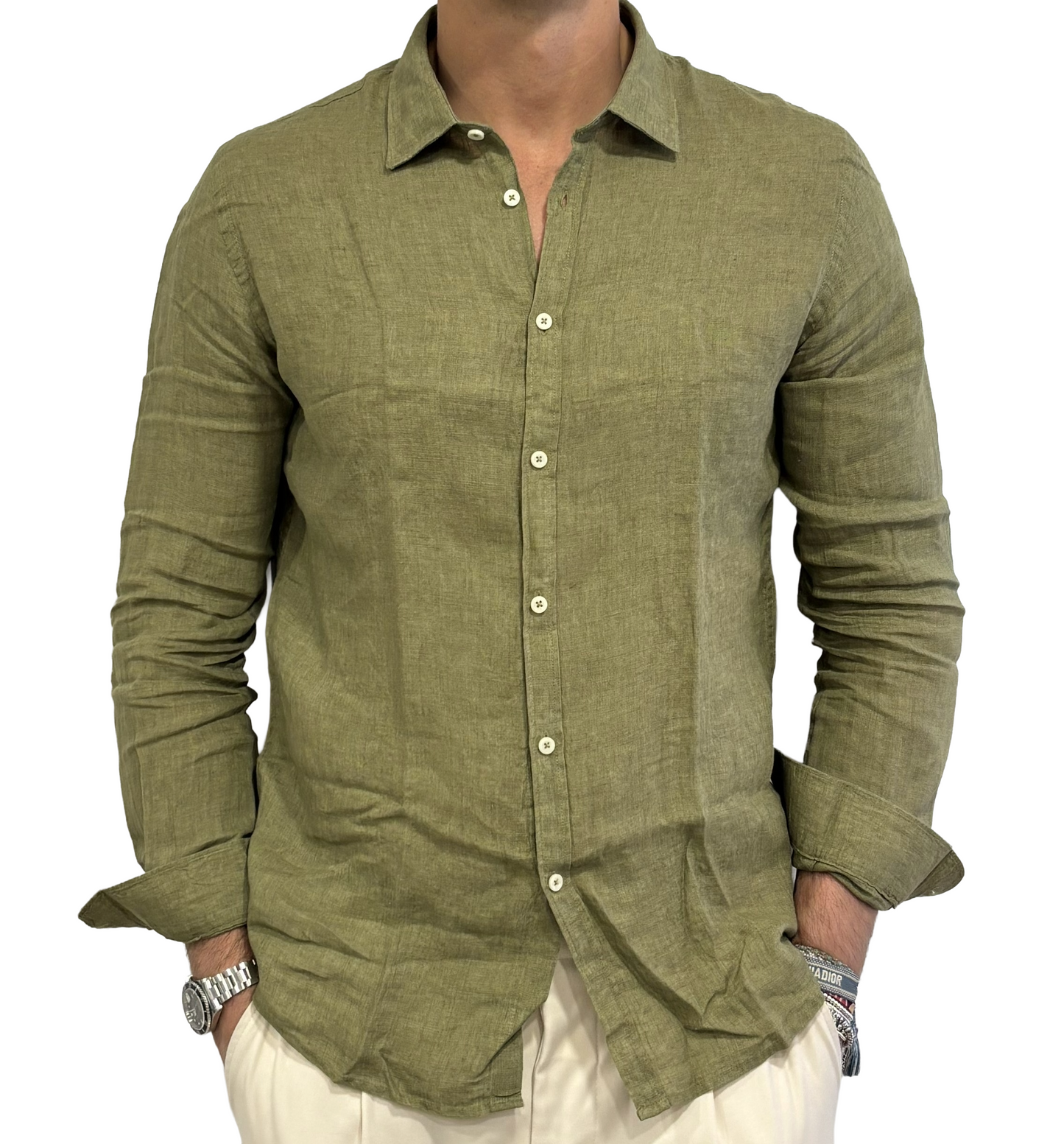 Camicia puro lino