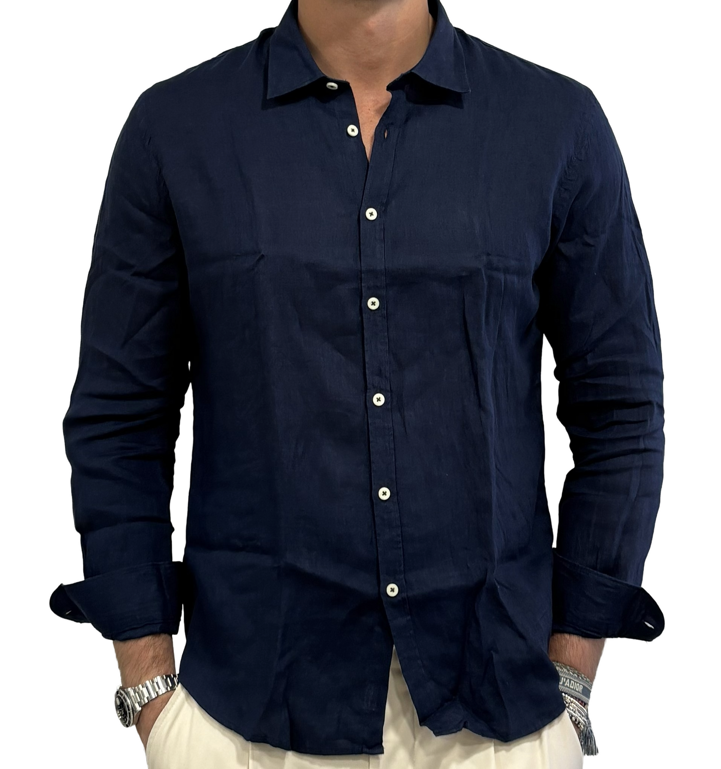 Camicia puro lino