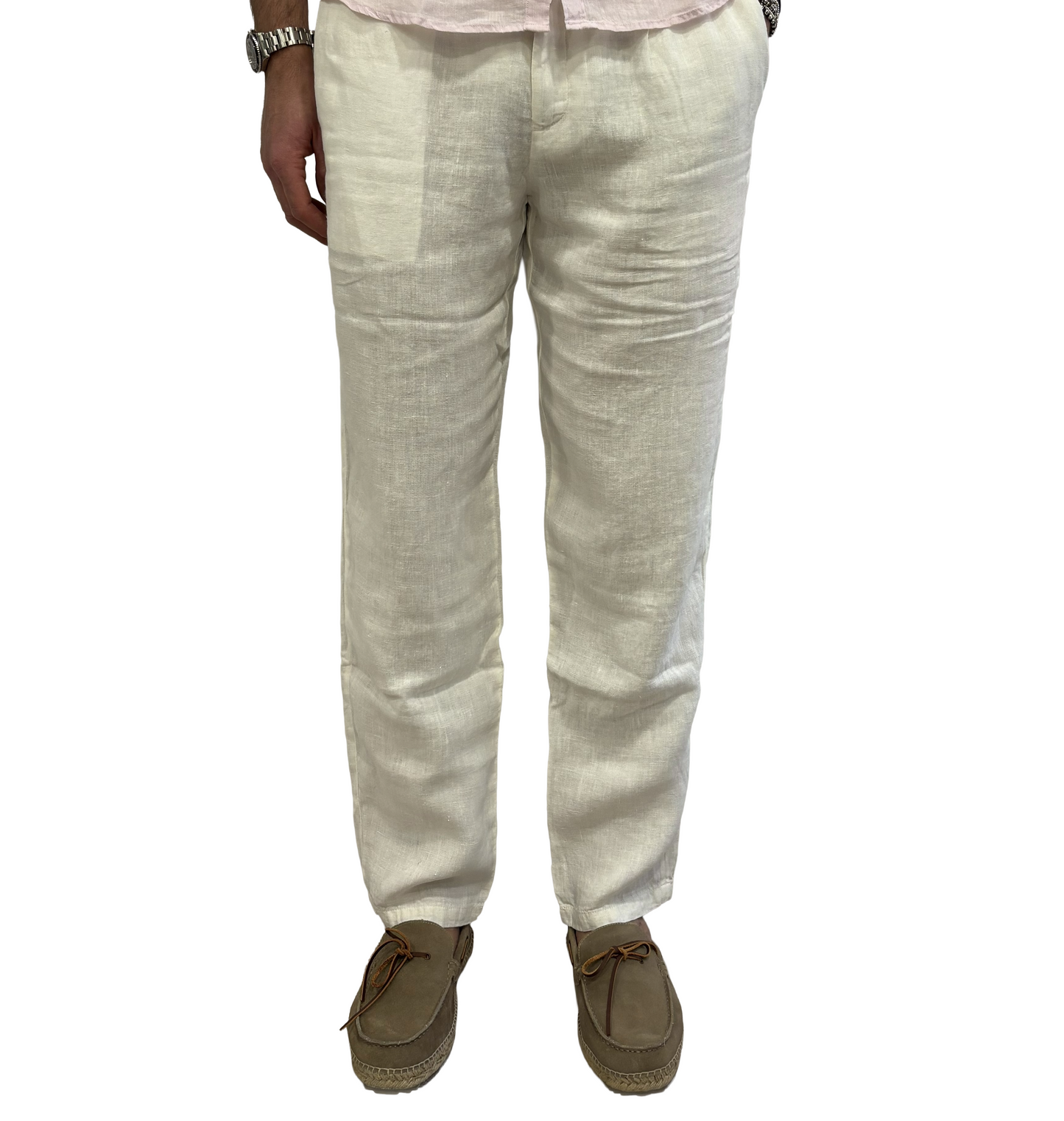 Pantalone puro lino Yan Simmon