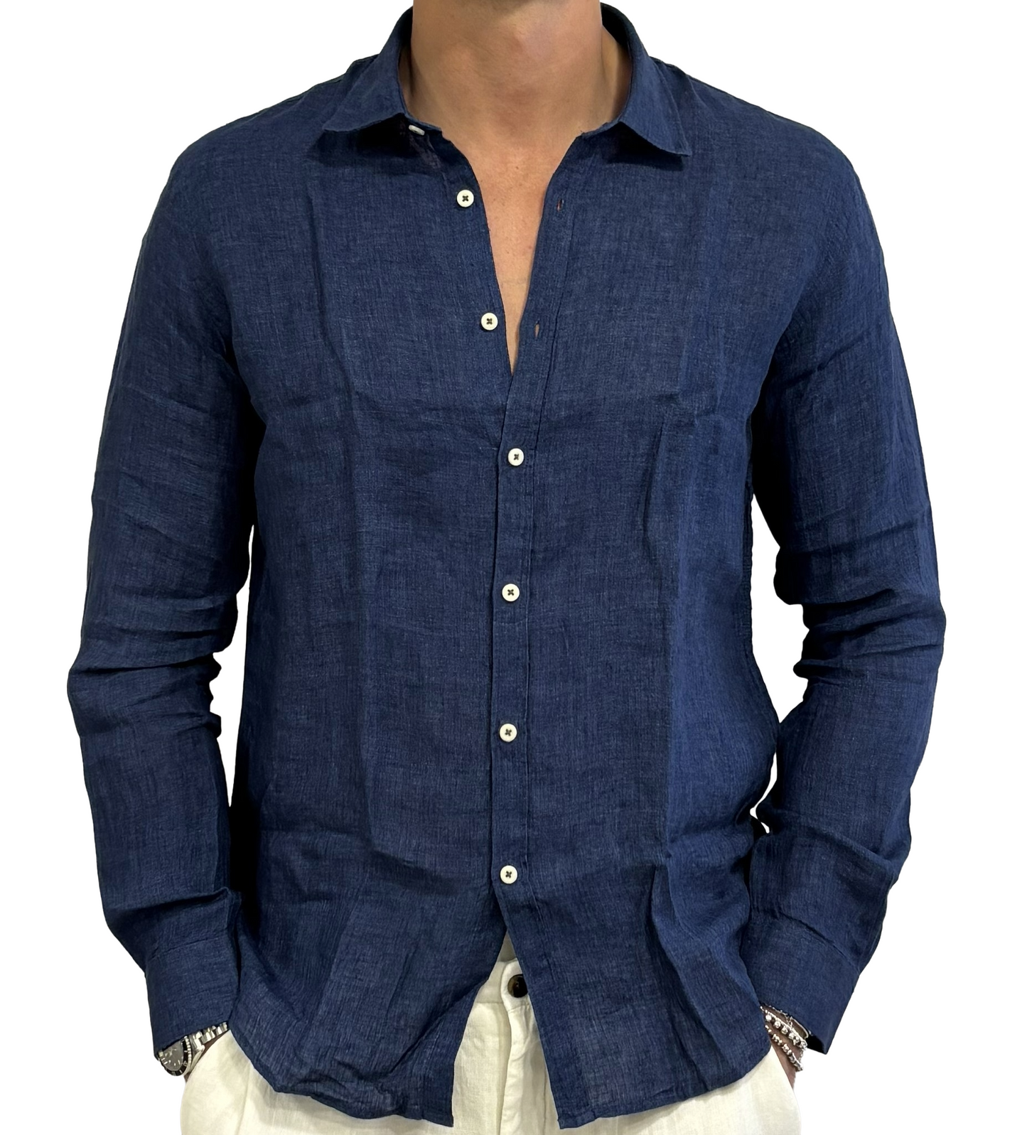 Camicia puro lino