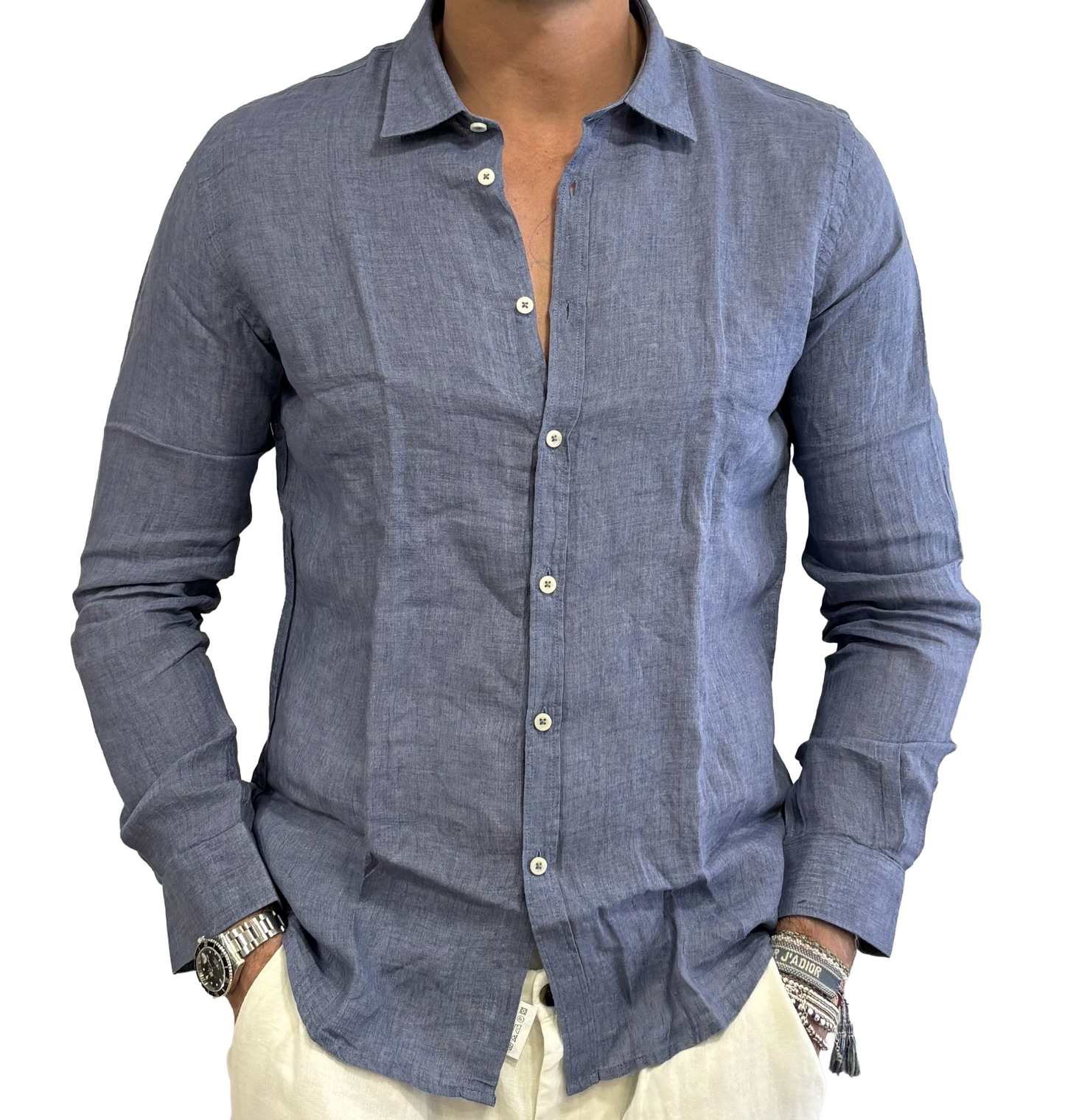 Camicia puro lino