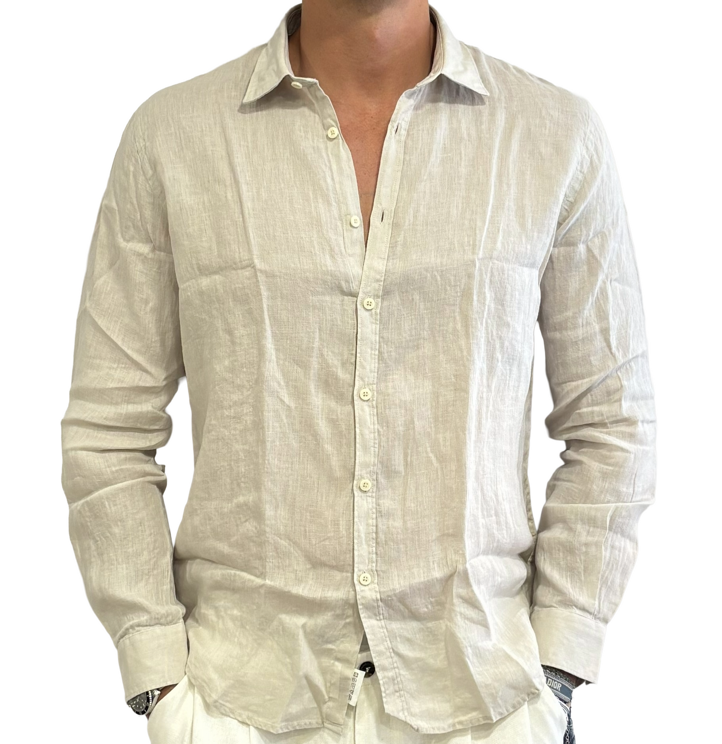 Camicia puro lino