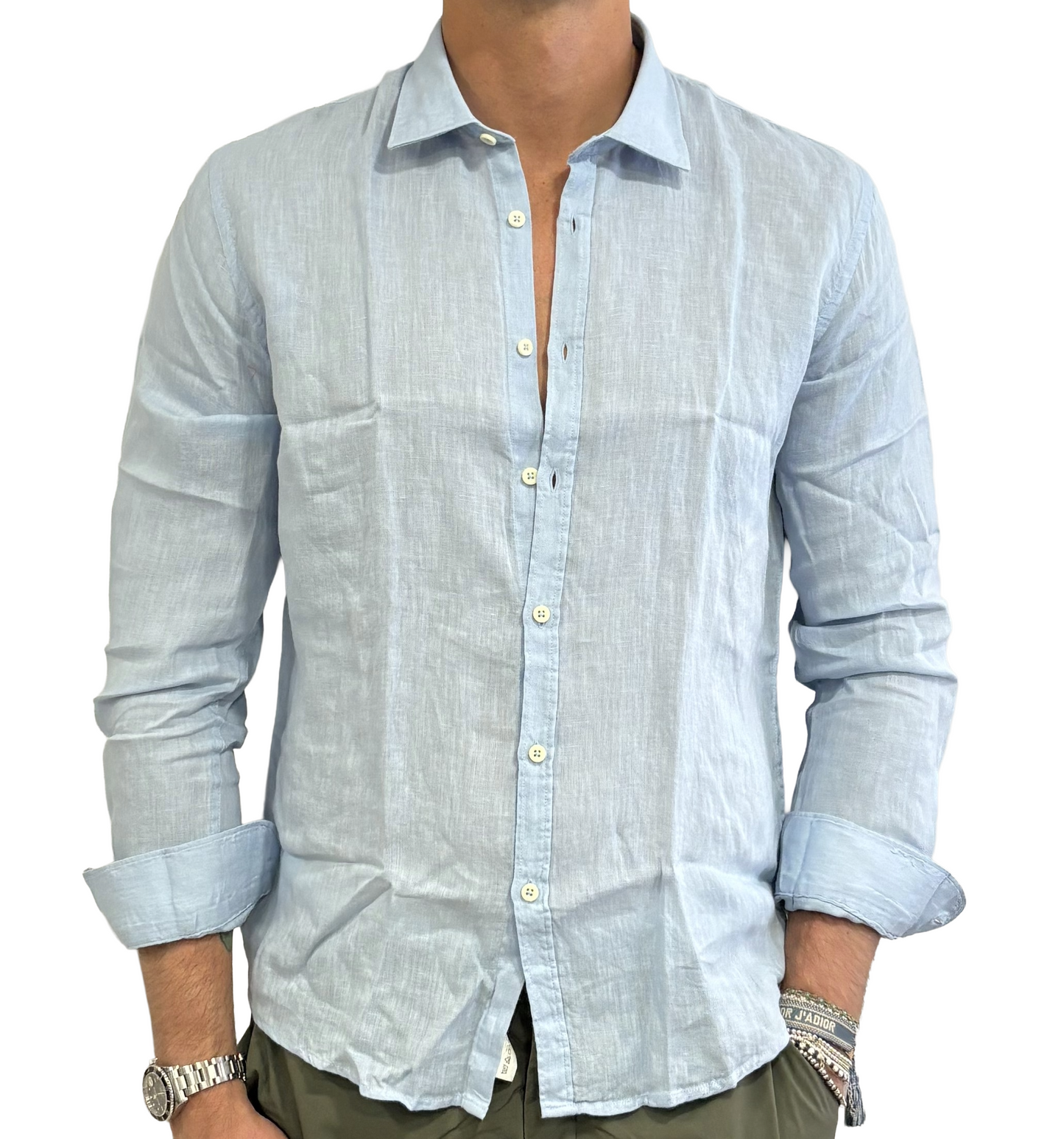 Camicia puro lino