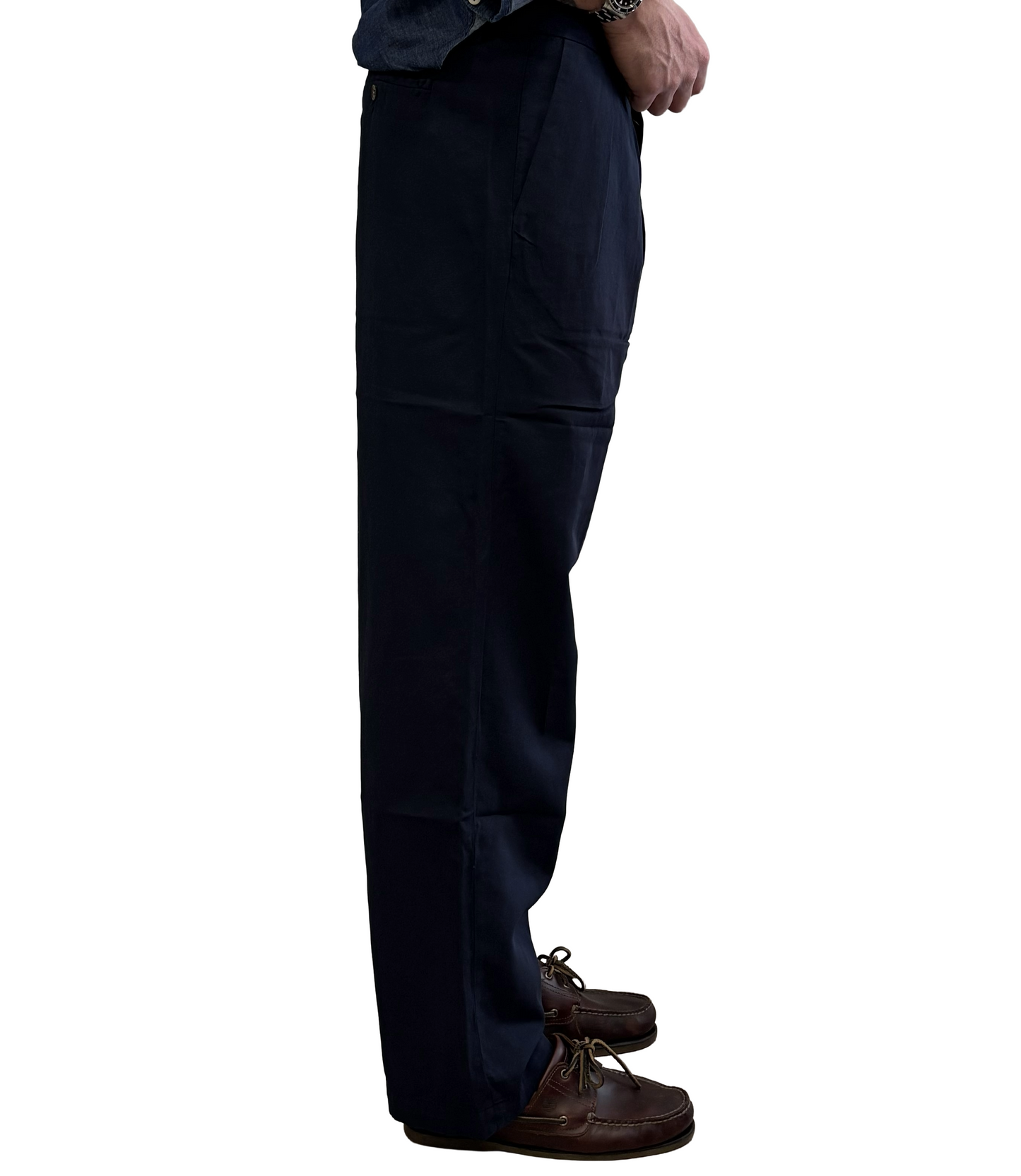 Pantalone over lino e cotone Yan Simmon