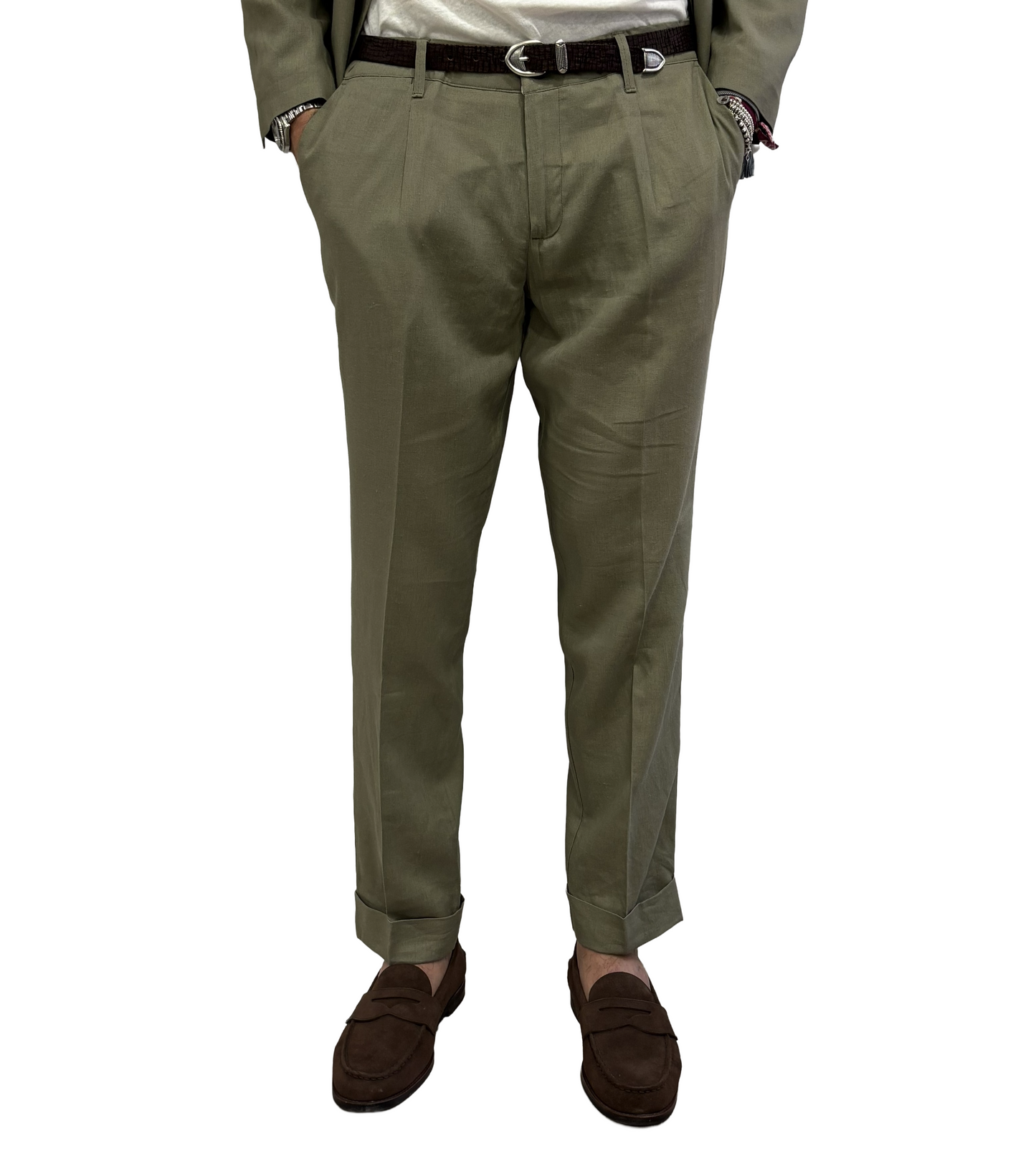 Pantalone Bernese puro lino