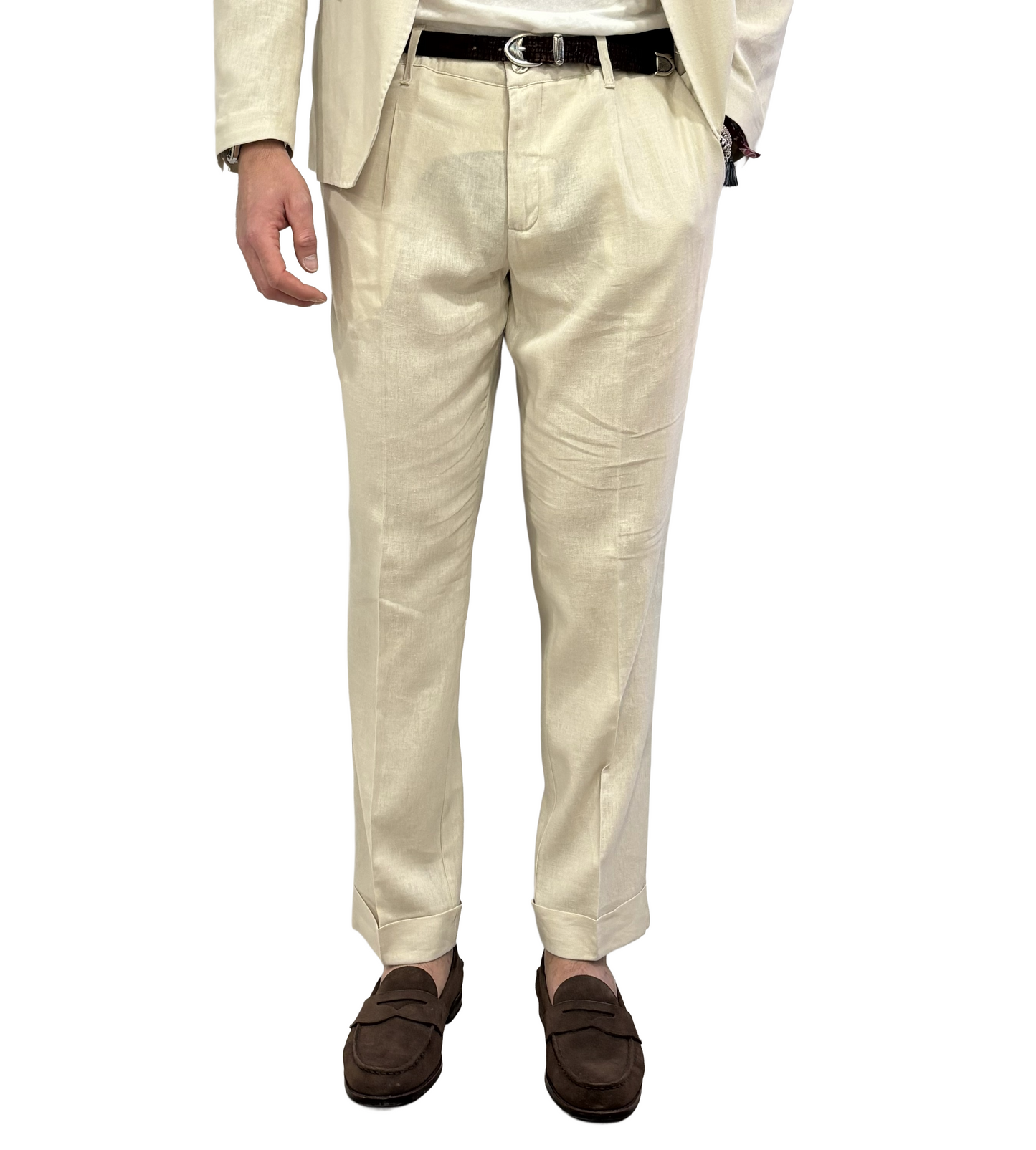 Pantalone Bernese puro lino