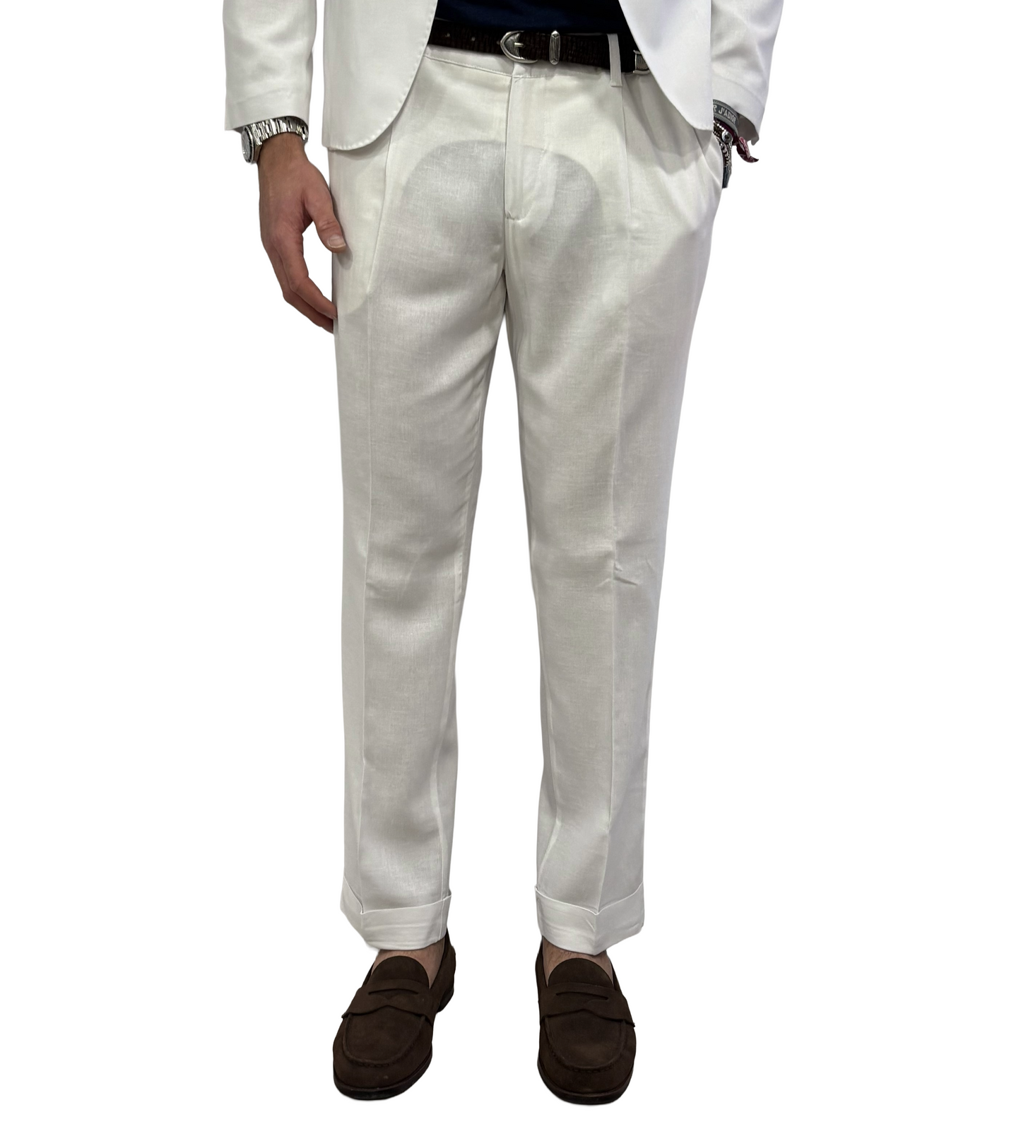 Pantalone Bernese puro lino