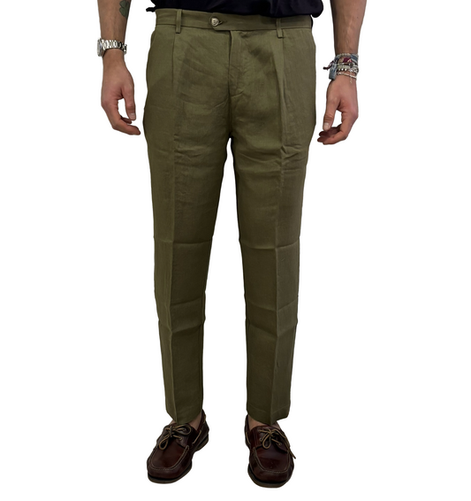 Pantalone puro lino Peninsula
