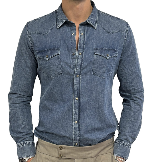 Camicia denim texana Alley Docks