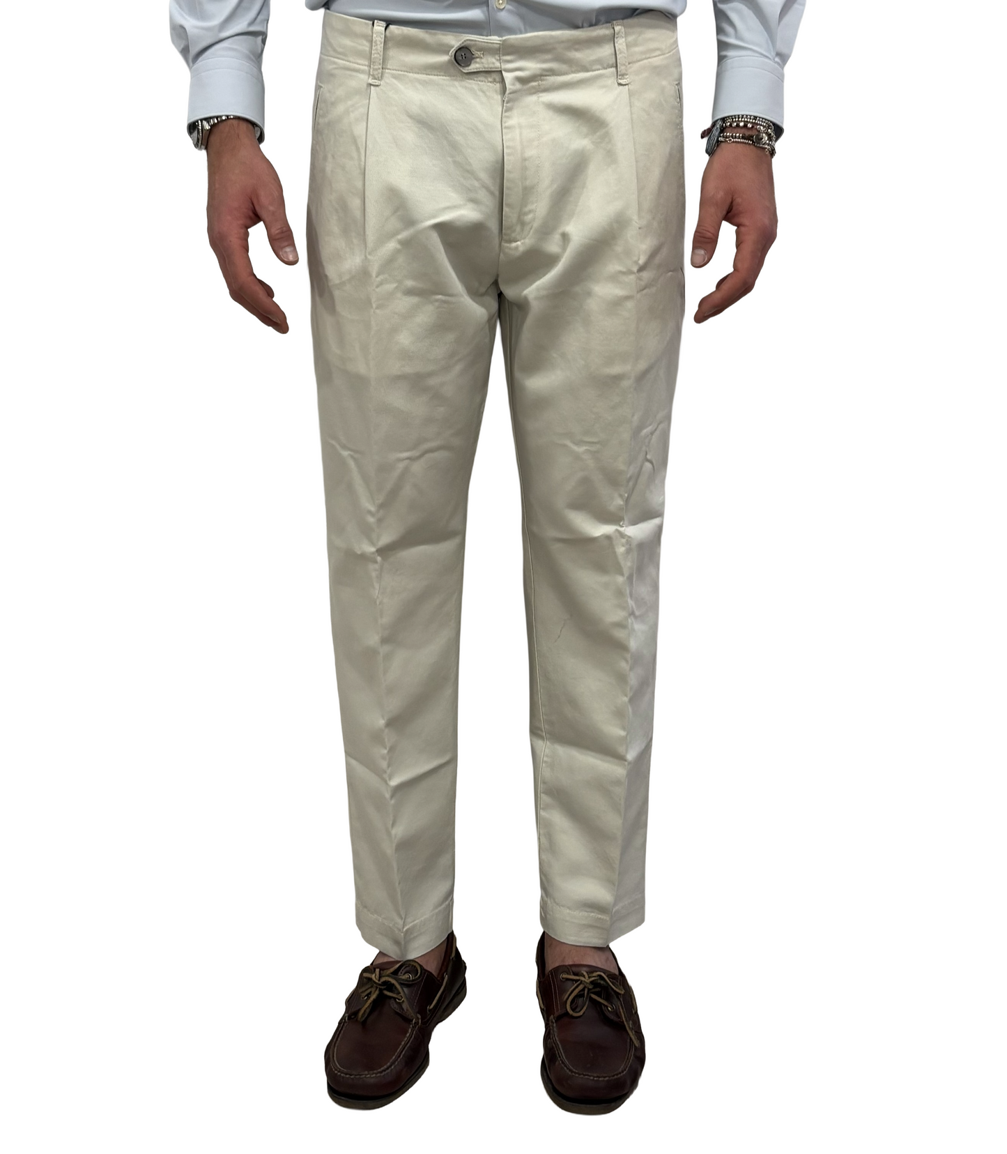 Pantalone lino e cotone Outfit