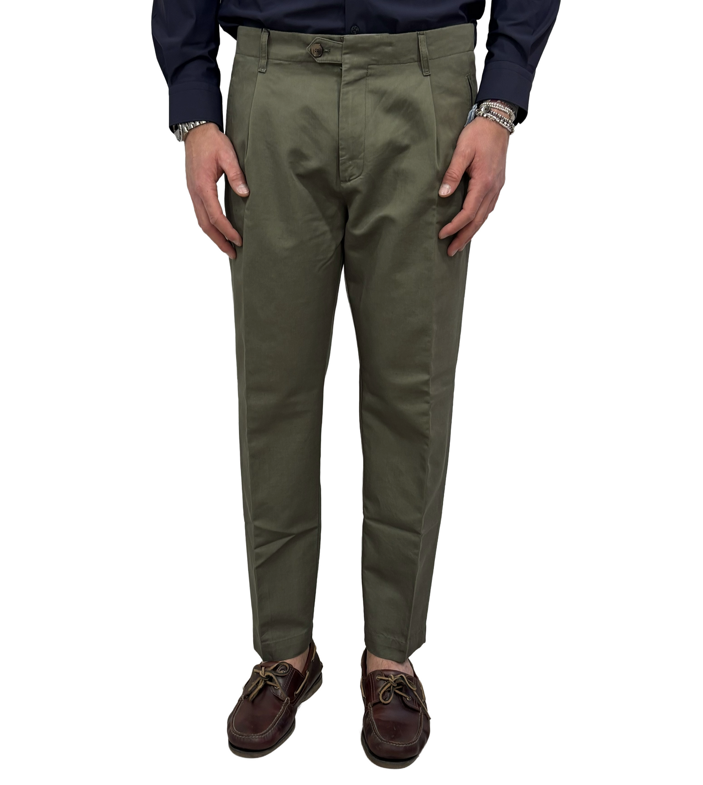 Pantalone lino e cotone Outfit