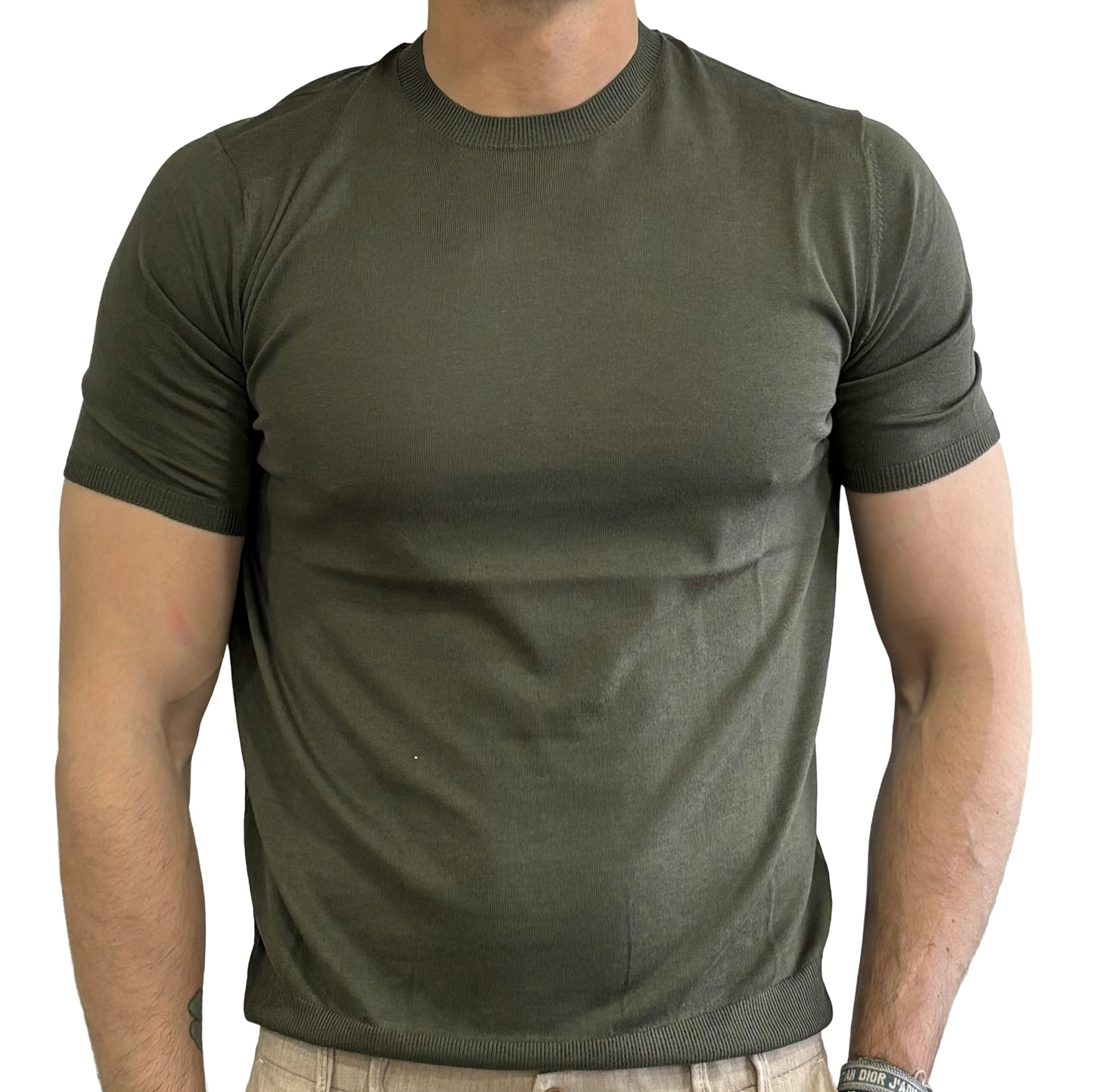 Maglia seta e cotone