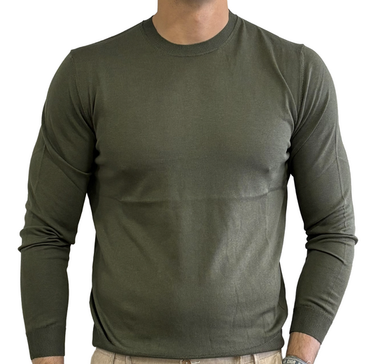 Maglia seta e cotone