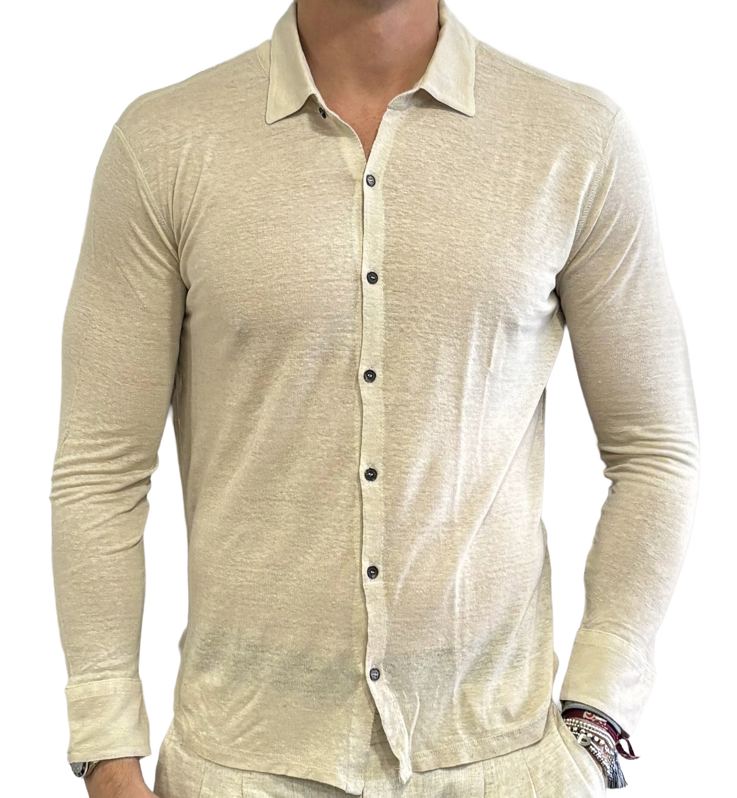 Polo camicia 100% Canapa