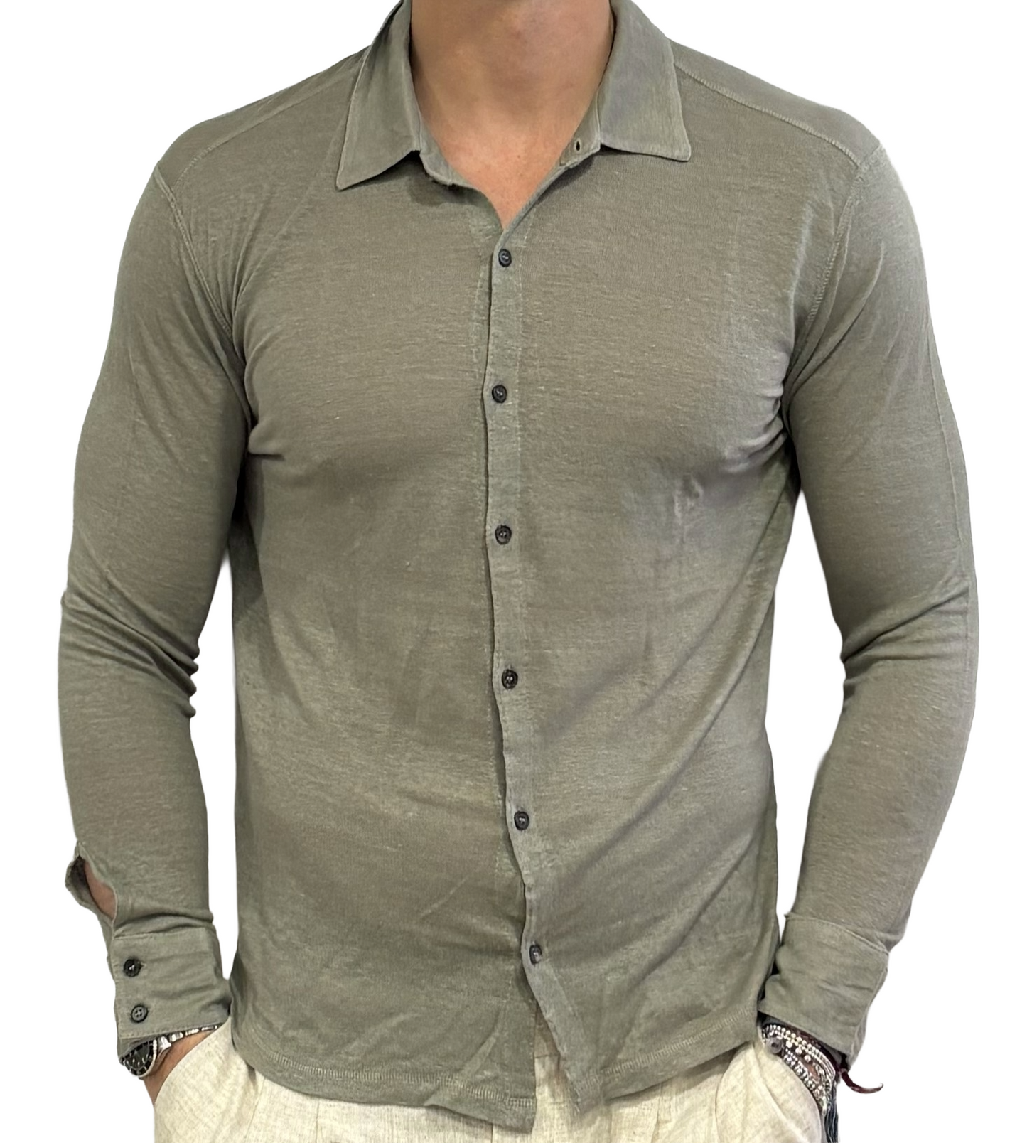 Polo camicia 100% Canapa