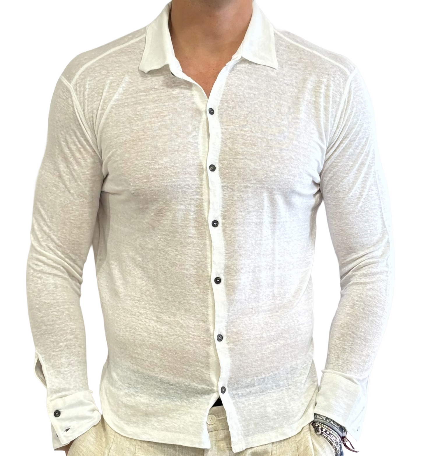 Polo camicia 100% Canapa