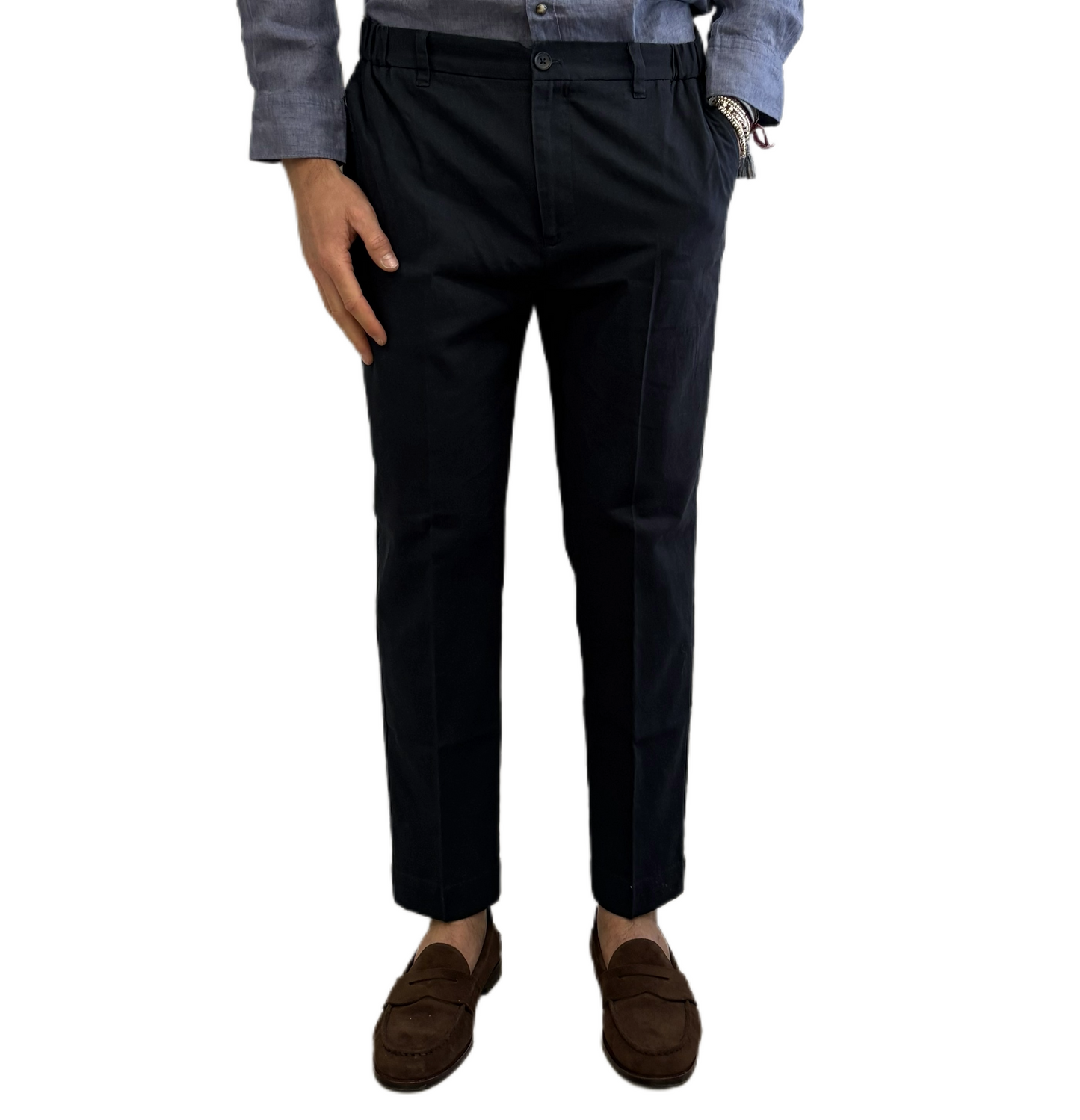 Pantalone lino e cotone