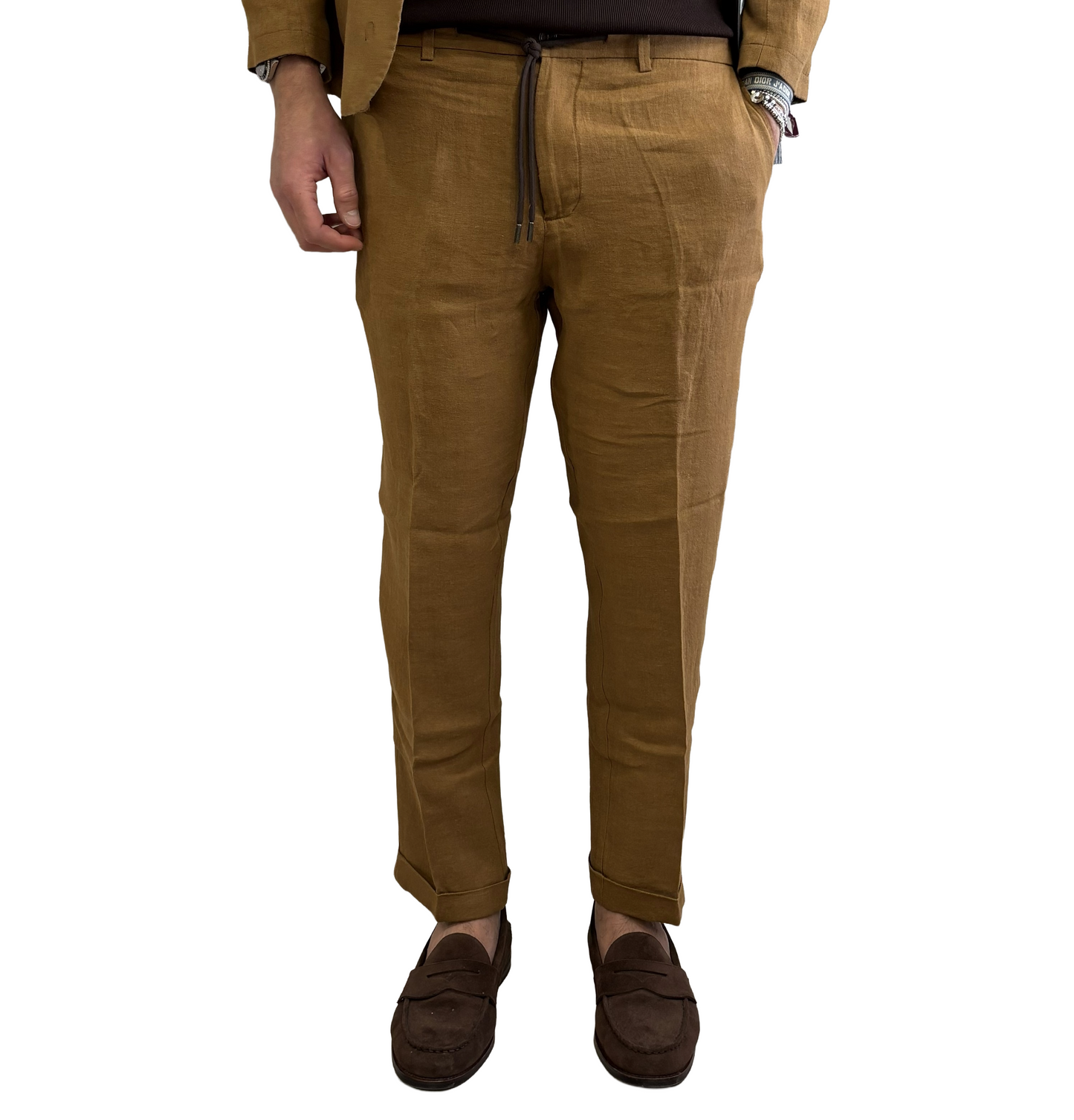 Pantalone puro lino Outfit