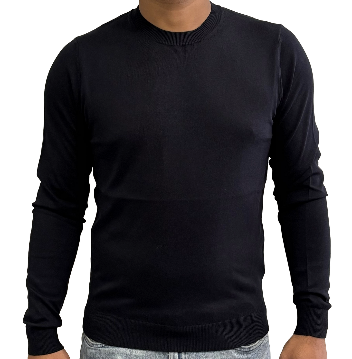 Maglia seta e cotone