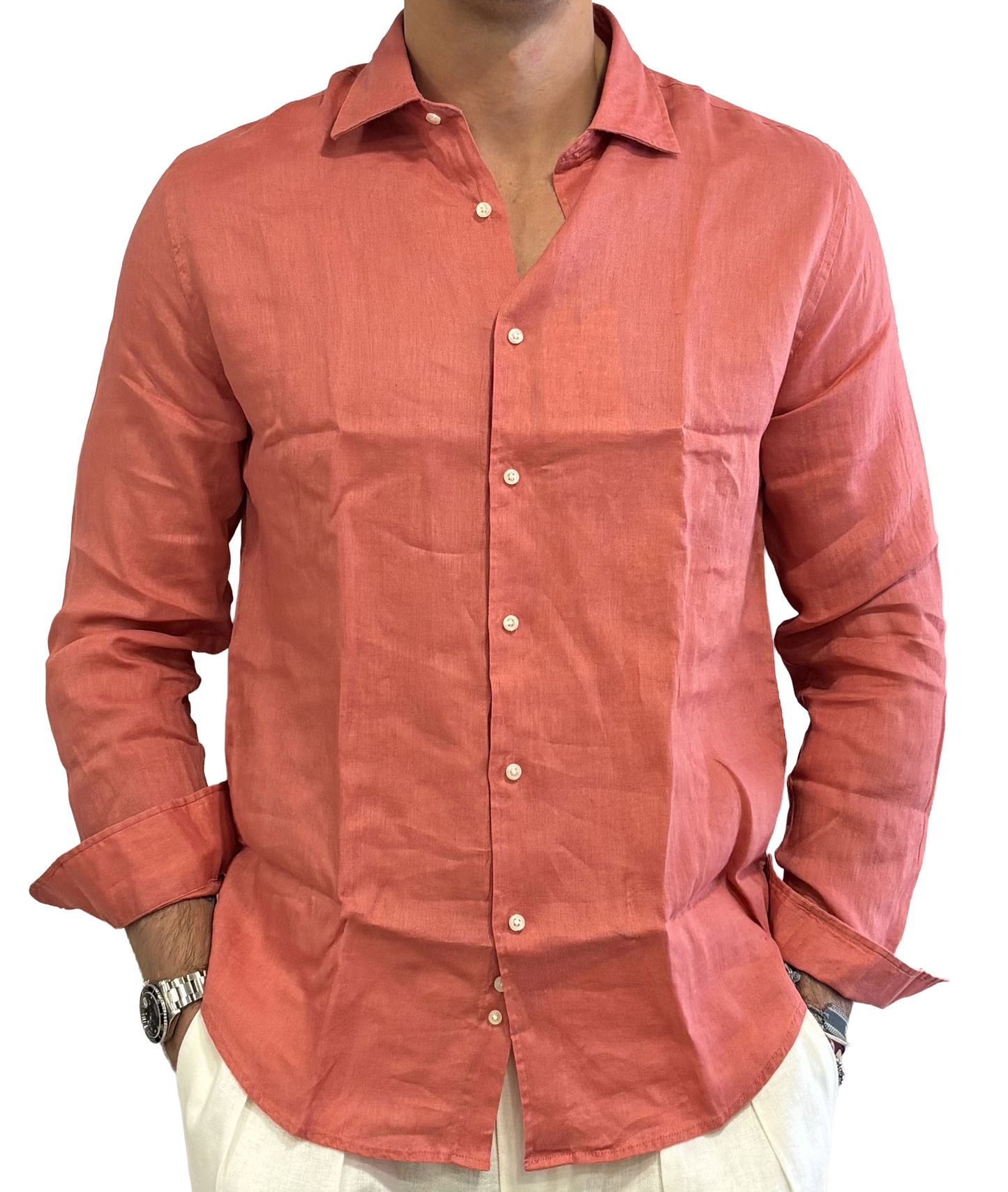 Camicia puro lino Consenso