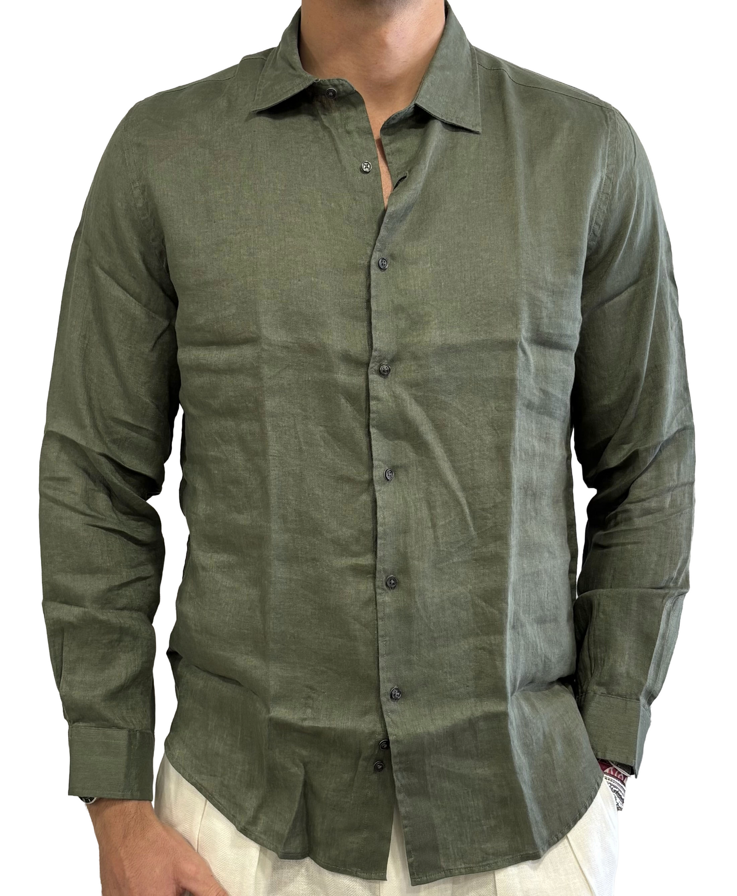 Camicia puro lino Consenso