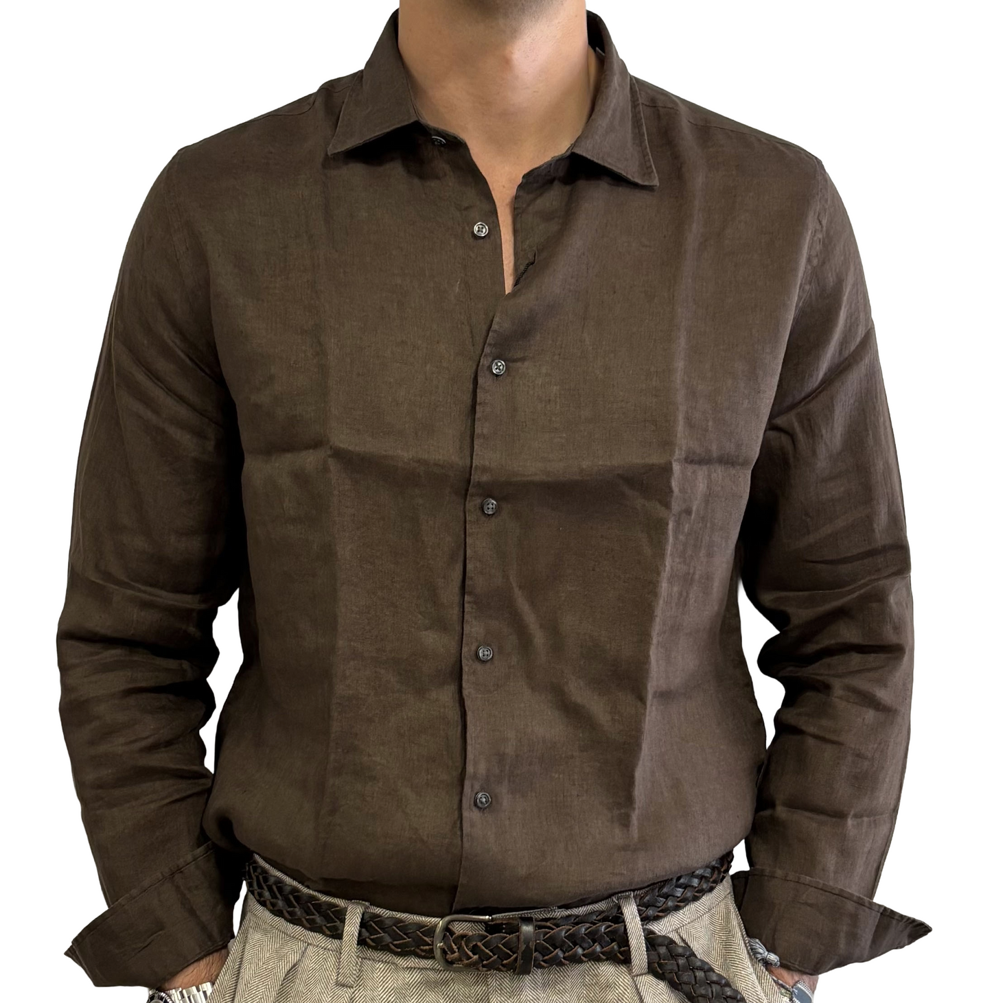 Camicia puro lino Consenso
