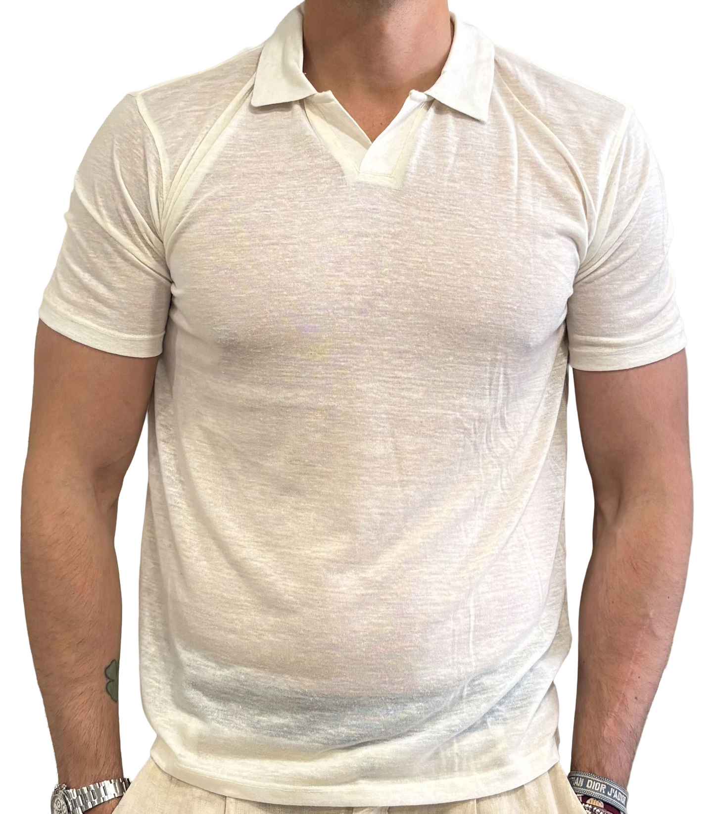 Polo derby misto lino