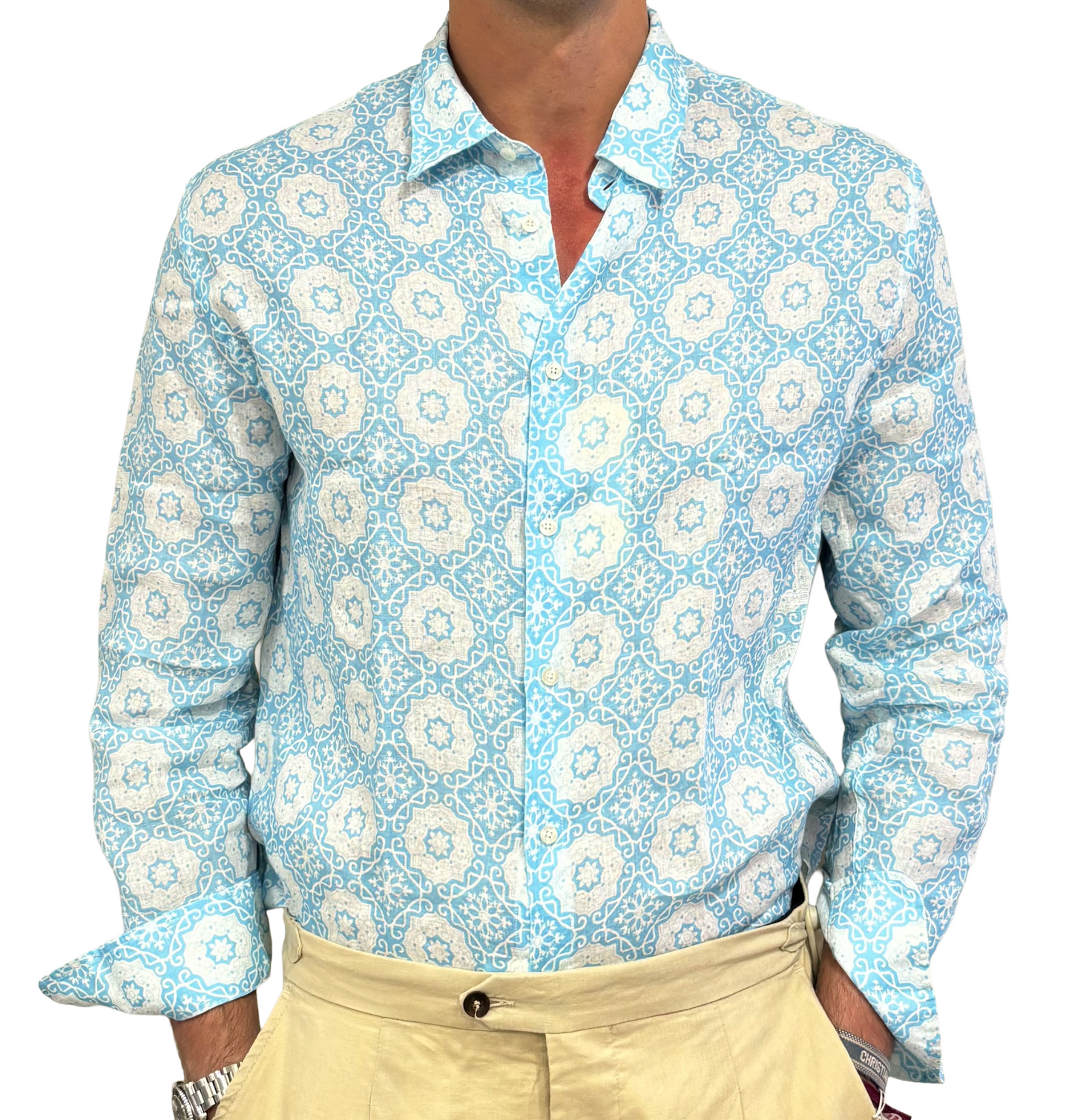 Camicia puro lino Peninsula