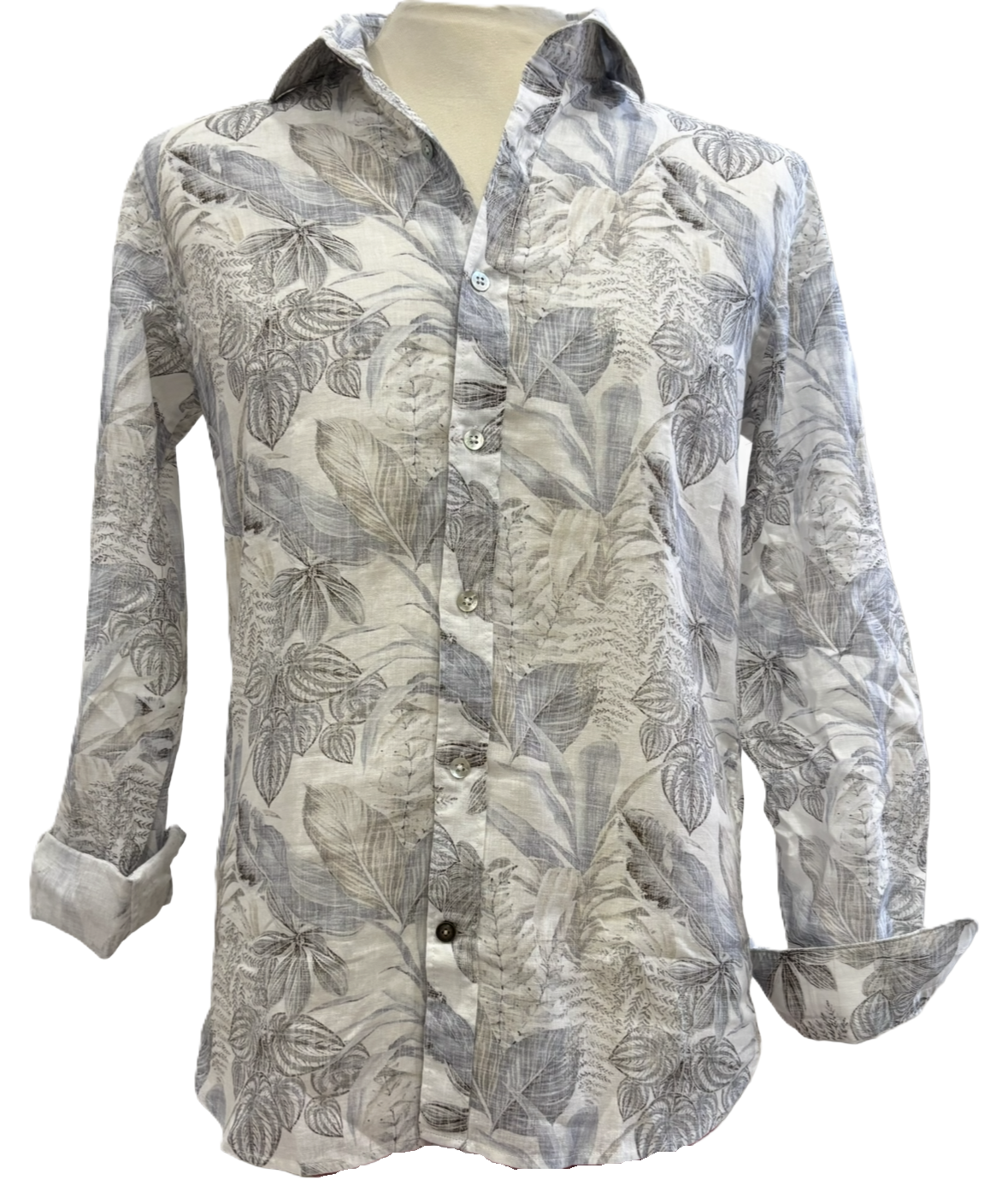 Camicia Alley Docks lino e cotone