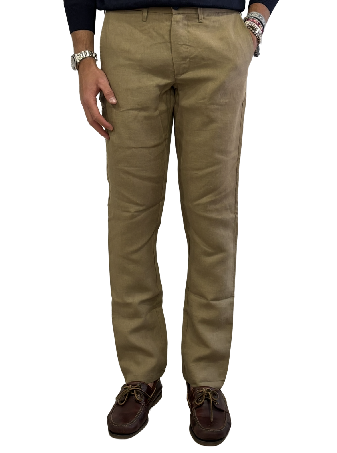 Pantalone Ganesh puro lino